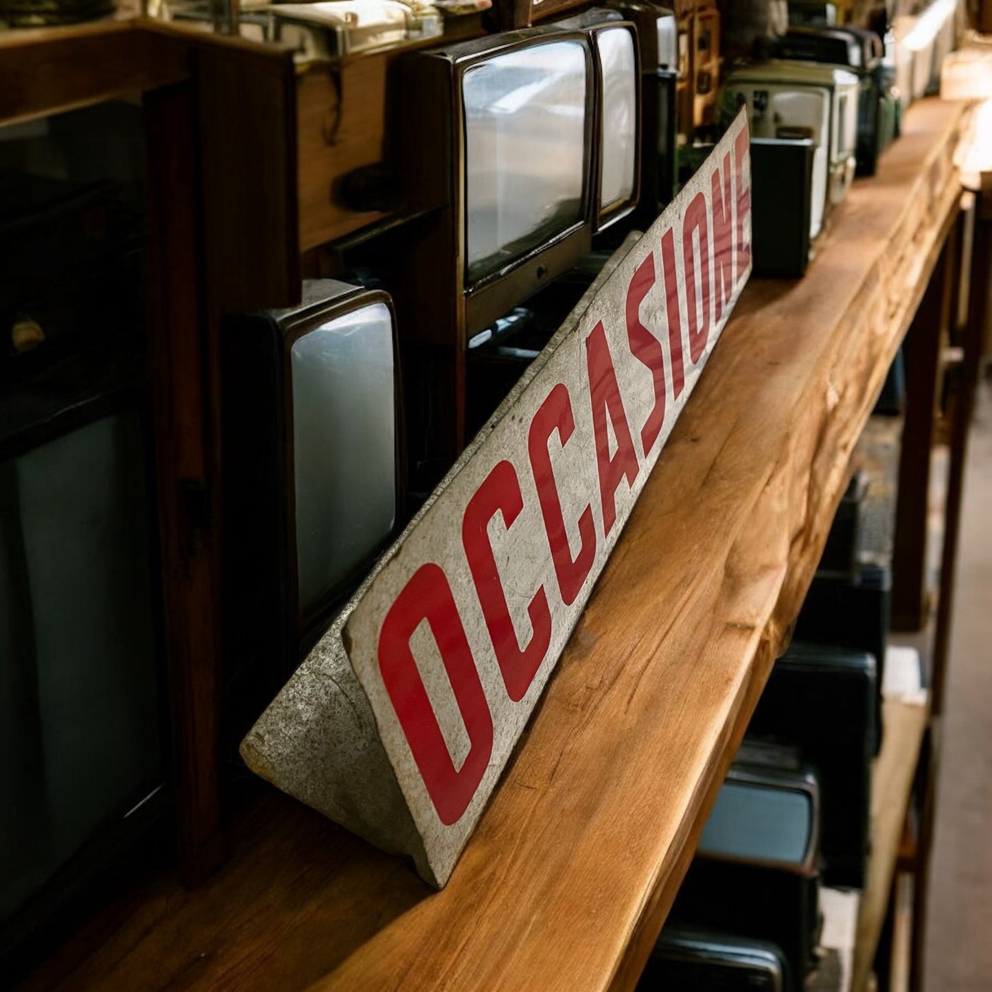 Insegna originale anni ‘60 “OCCASIONE”