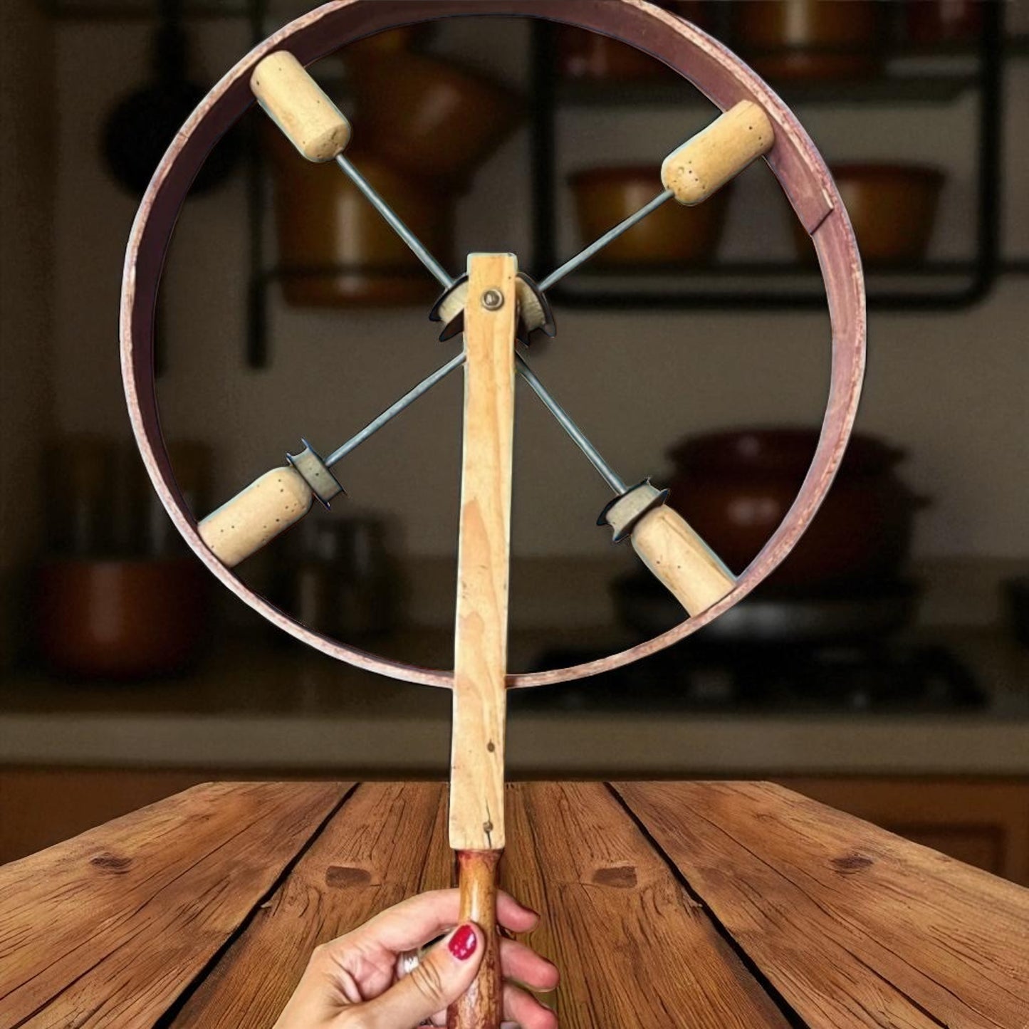 Antica ruota con sonagli, gioco raro prima metà ‘900