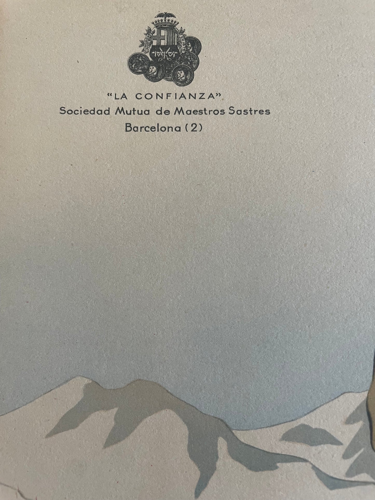 Set n. 3 tavole di moda da catalogo atelier 1949 su cartoncino leggero