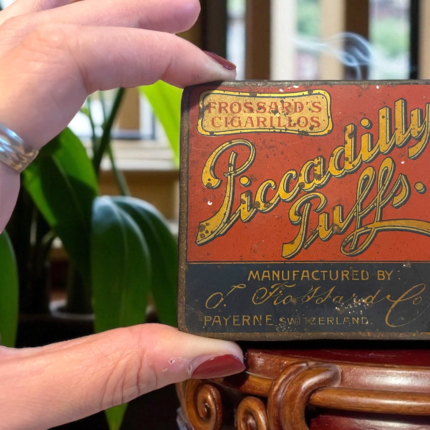 Scatola latta fine ‘800 - primi ‘900 cigarillos Piccadilly