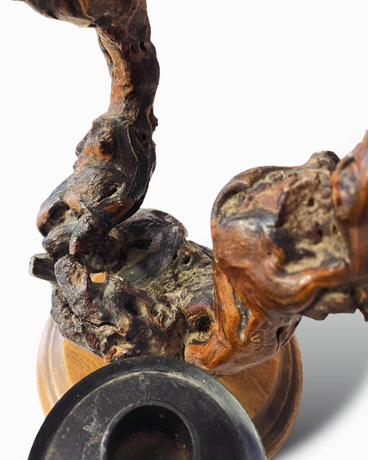 Candelabro antico tralcio di vite, anni ‘50-‘70