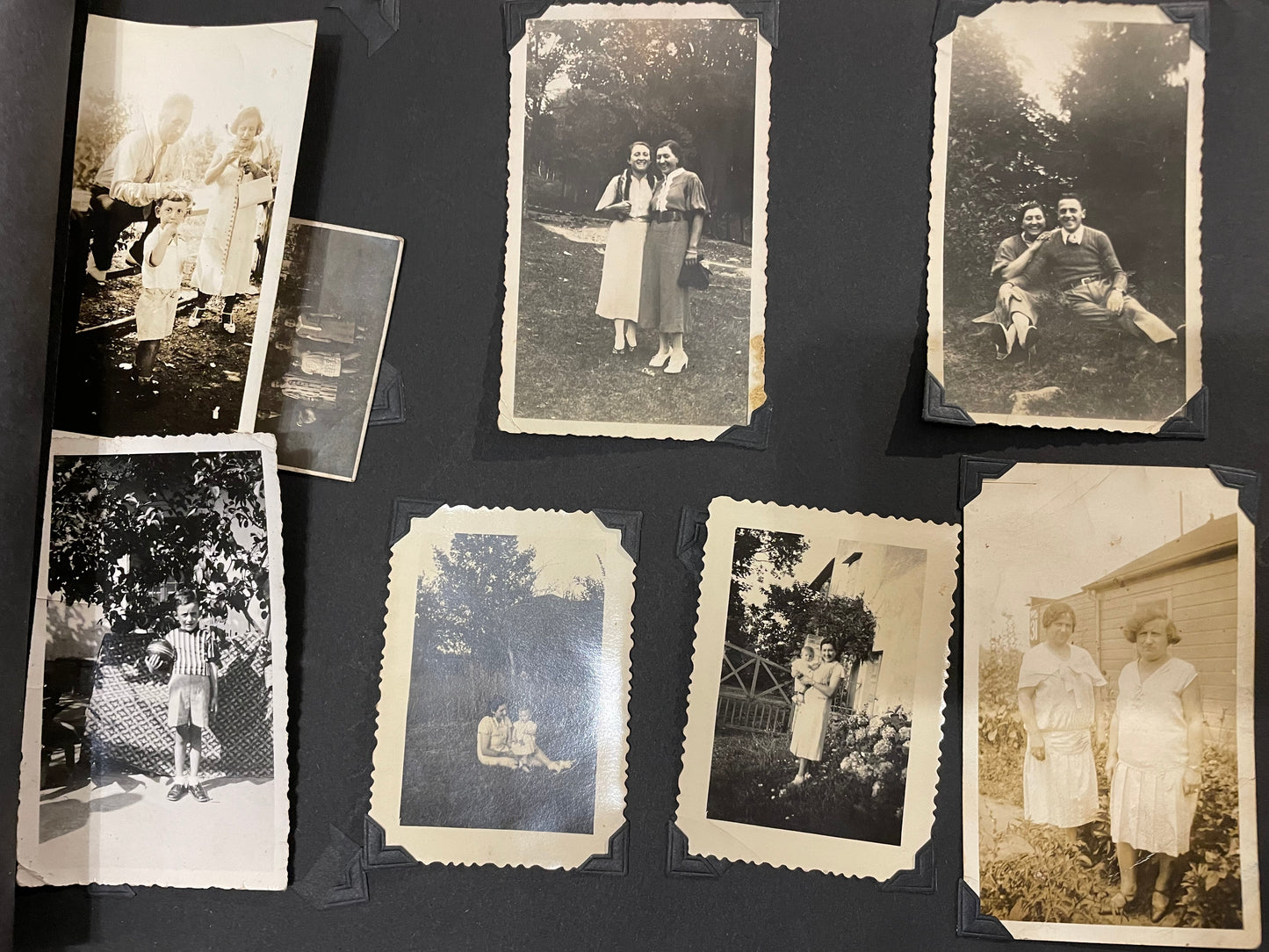 Album con 74 fotografie dalla prima alla seconda guerra mondiale