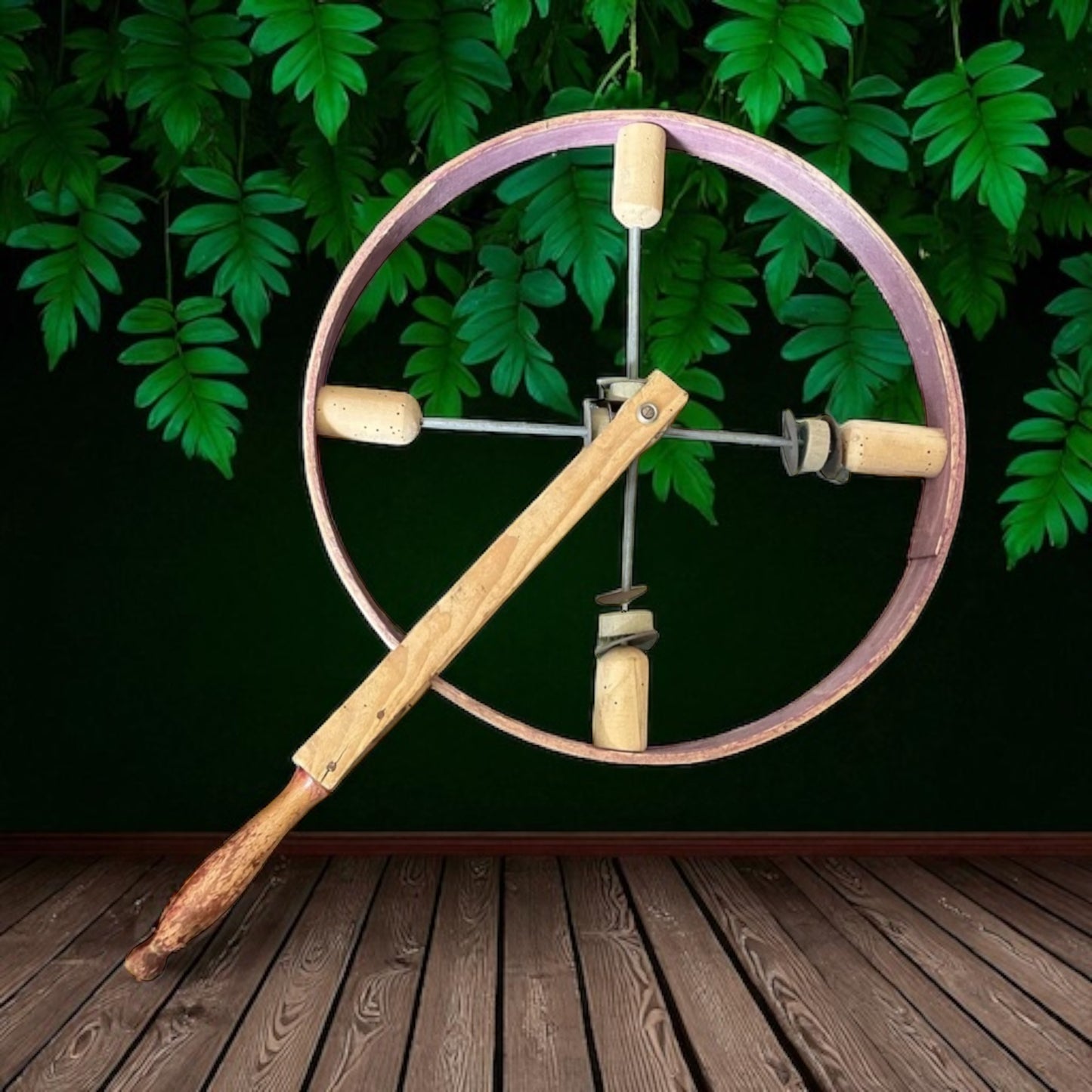 Antica ruota con sonagli, gioco raro prima metà ‘900