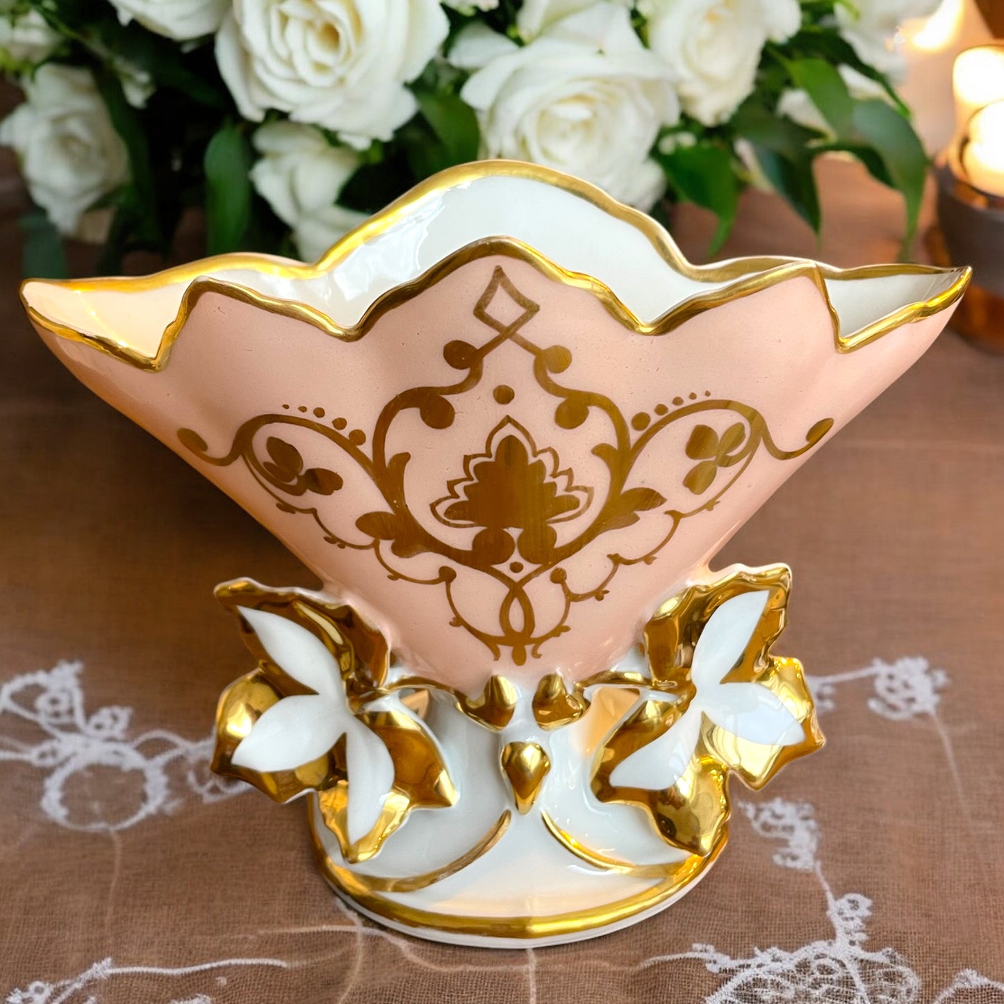 Vase de Mariee Bourgoin Freres, Art Nouveau, 1890-1910