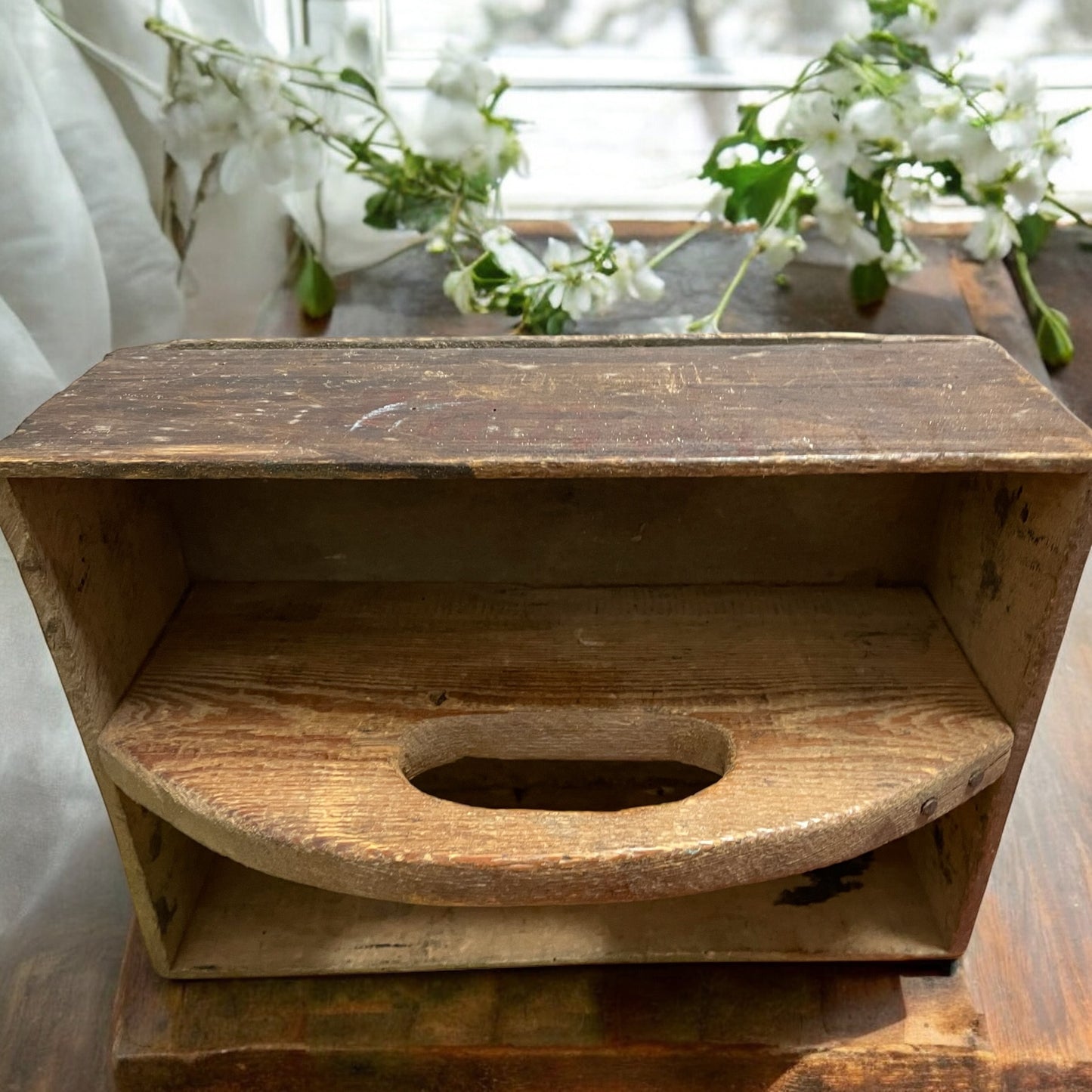 Antica cassetta da attrezzi calzolaio 1900