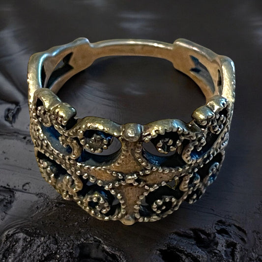 Anello gotico argento 925