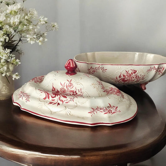 Antica zuppiera Dipinta 