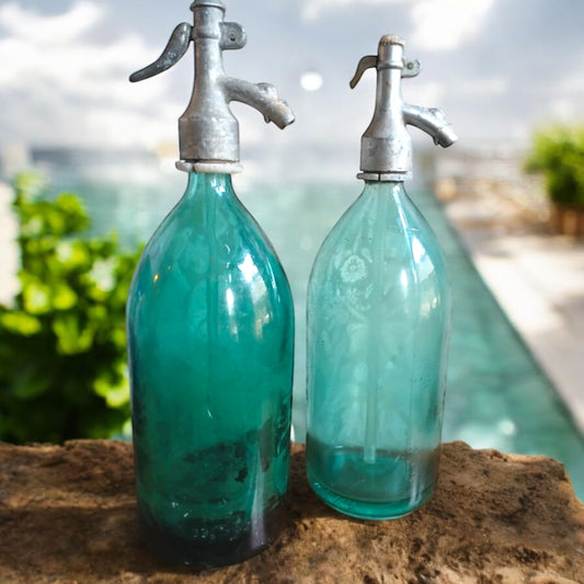 Tris sifoni seltz da bar vintage anni ‘30