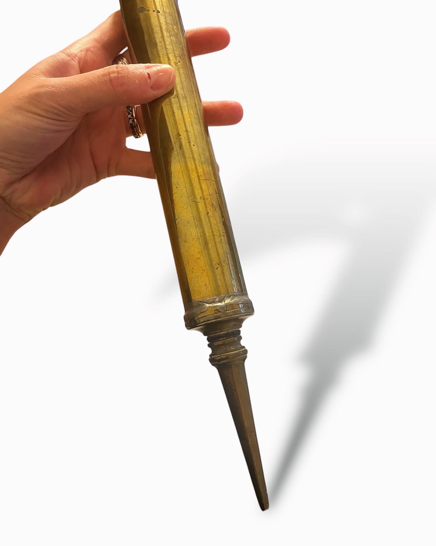 Large 19th century enema 40 cm