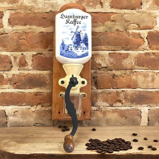 Macinino caffè da muro metà ‘900 Hamburger Kaffee