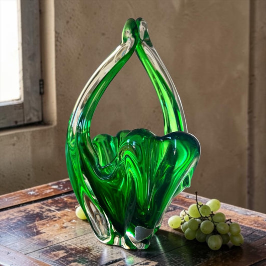 Vaso di profondità Murano Glass Italy, anni ‘50-‘60