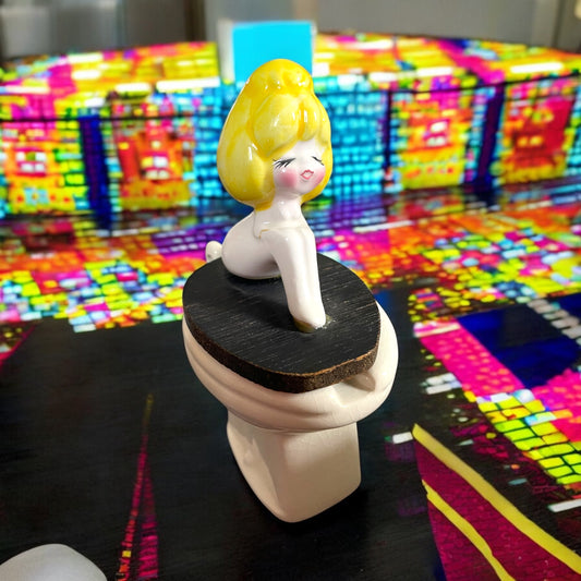 Ceramica kitsch giapponese anni ‘70, retro pop