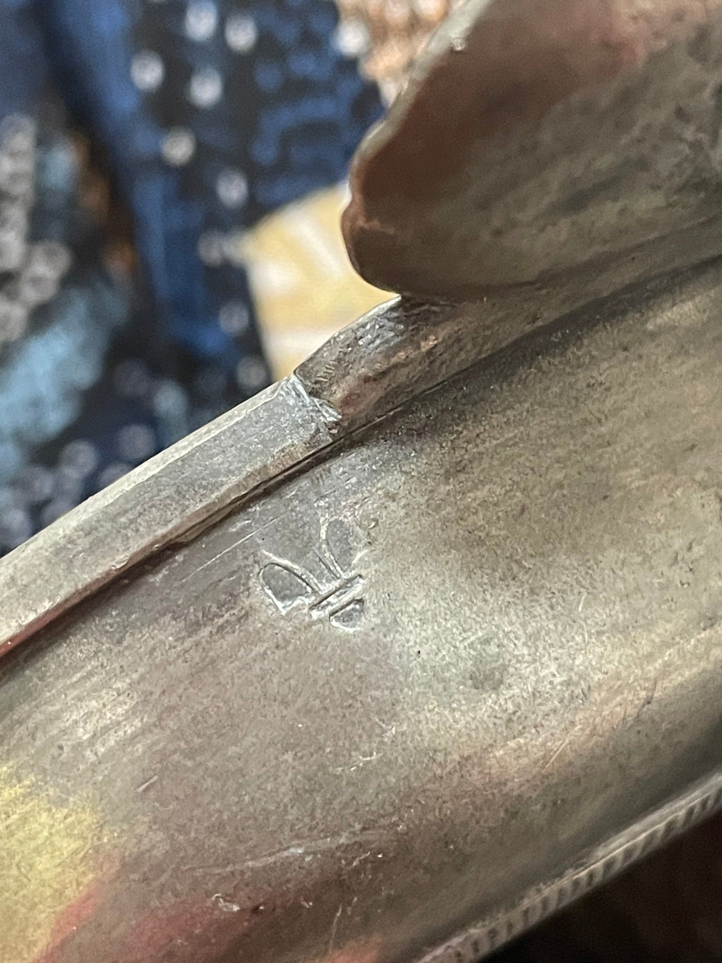 Coppia di taste-vin francesi argentati