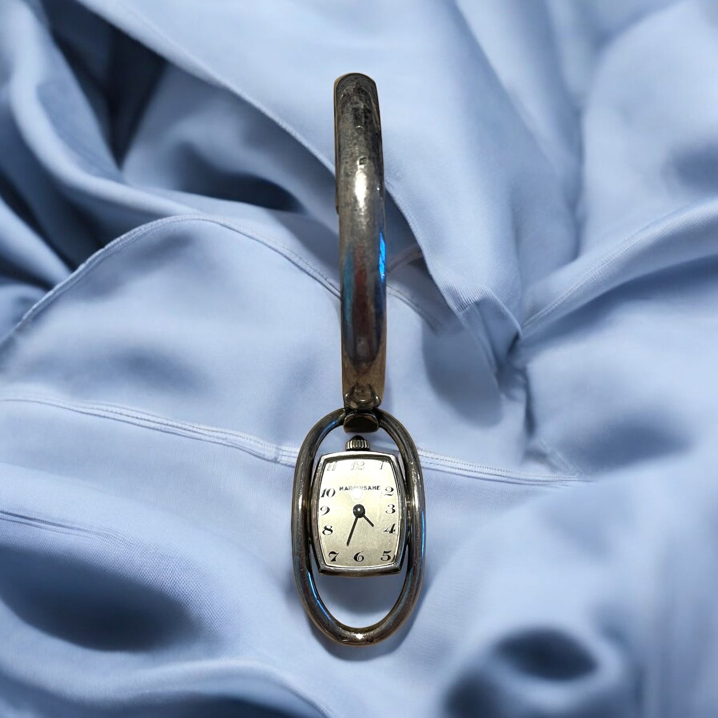 Orologio Marquisane meccanico in argento massiccio, anni ‘40