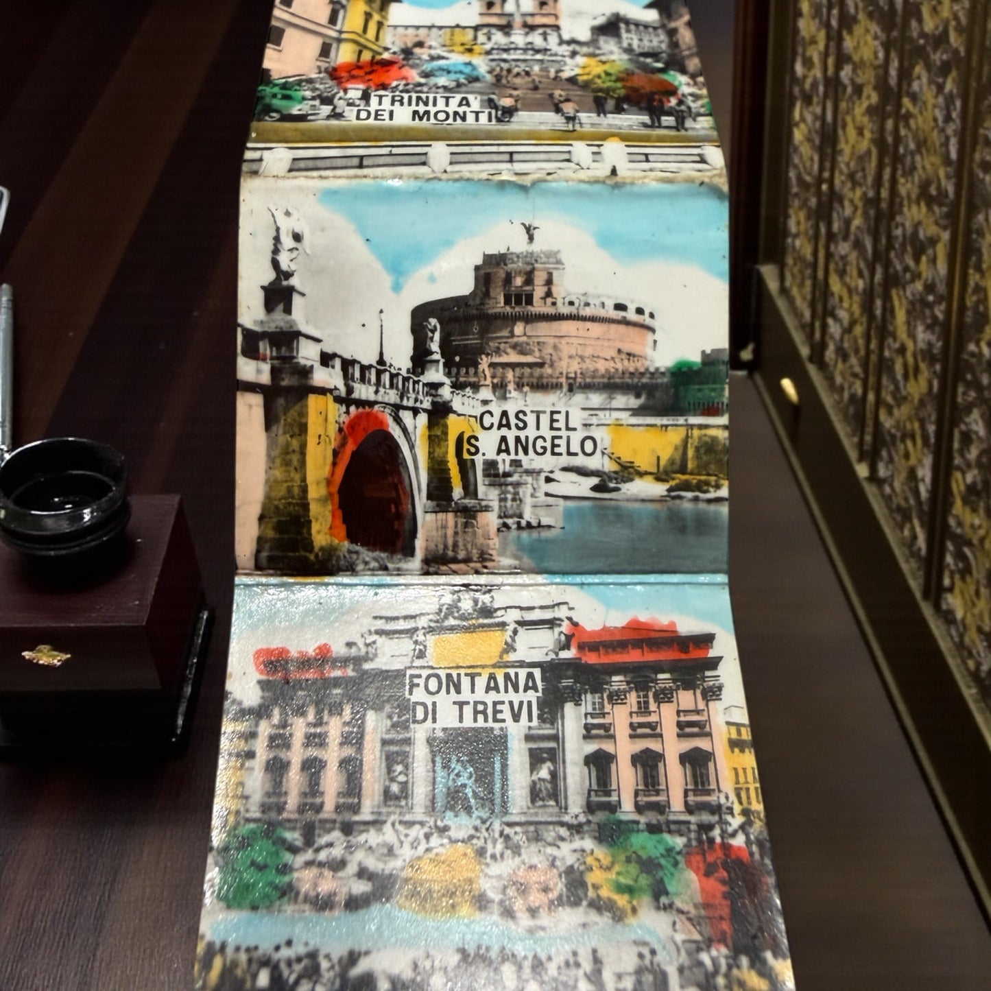 Pendente “libro segreto” souvenir Roma anni ‘50