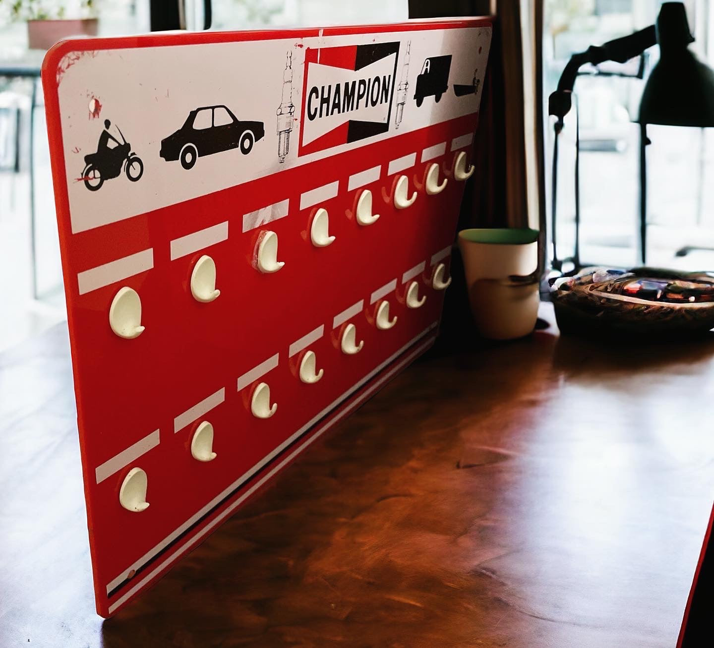 Tabellone garage olio motore Champion