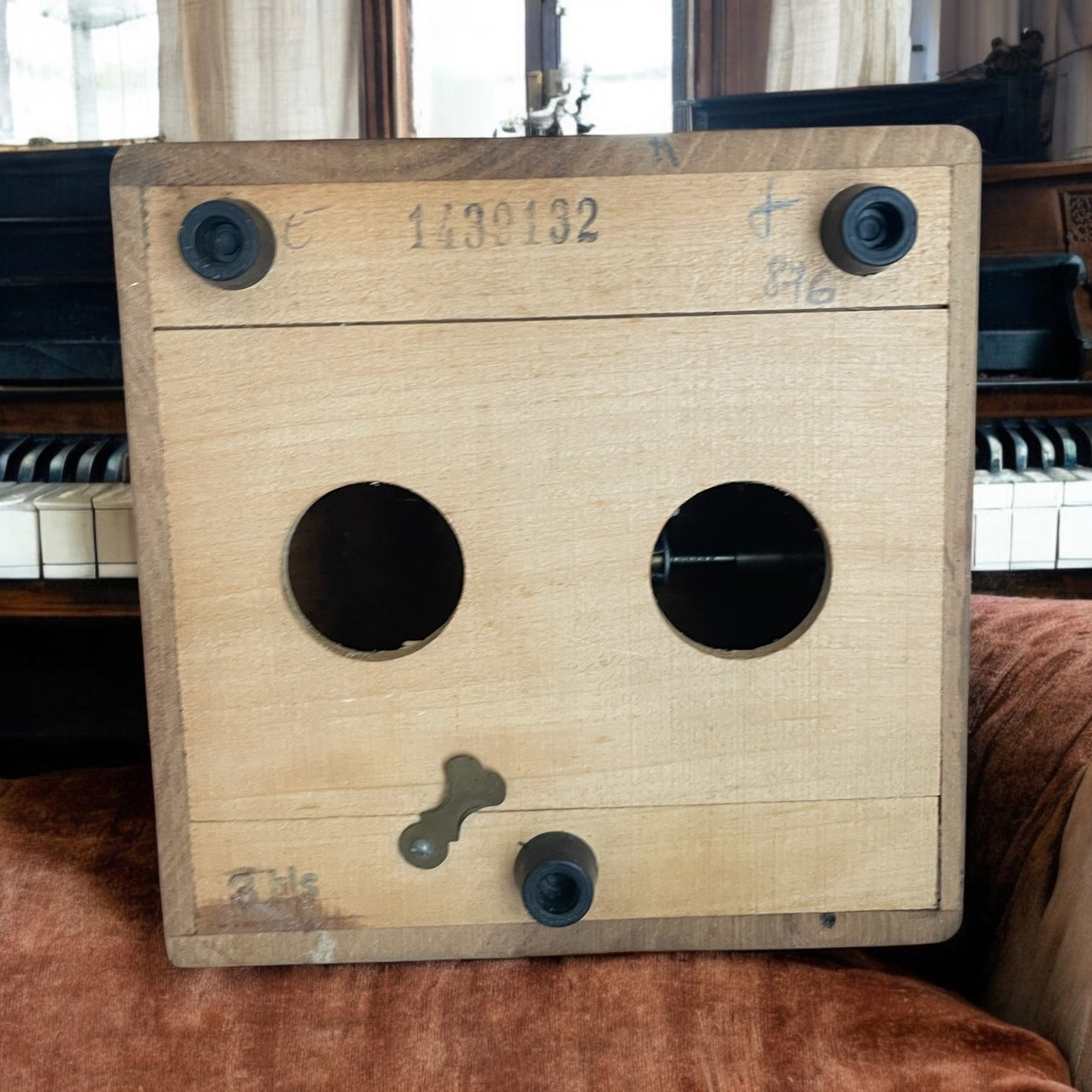 Metronomo Maelzel Paquet anni ‘60 in legno funzionante