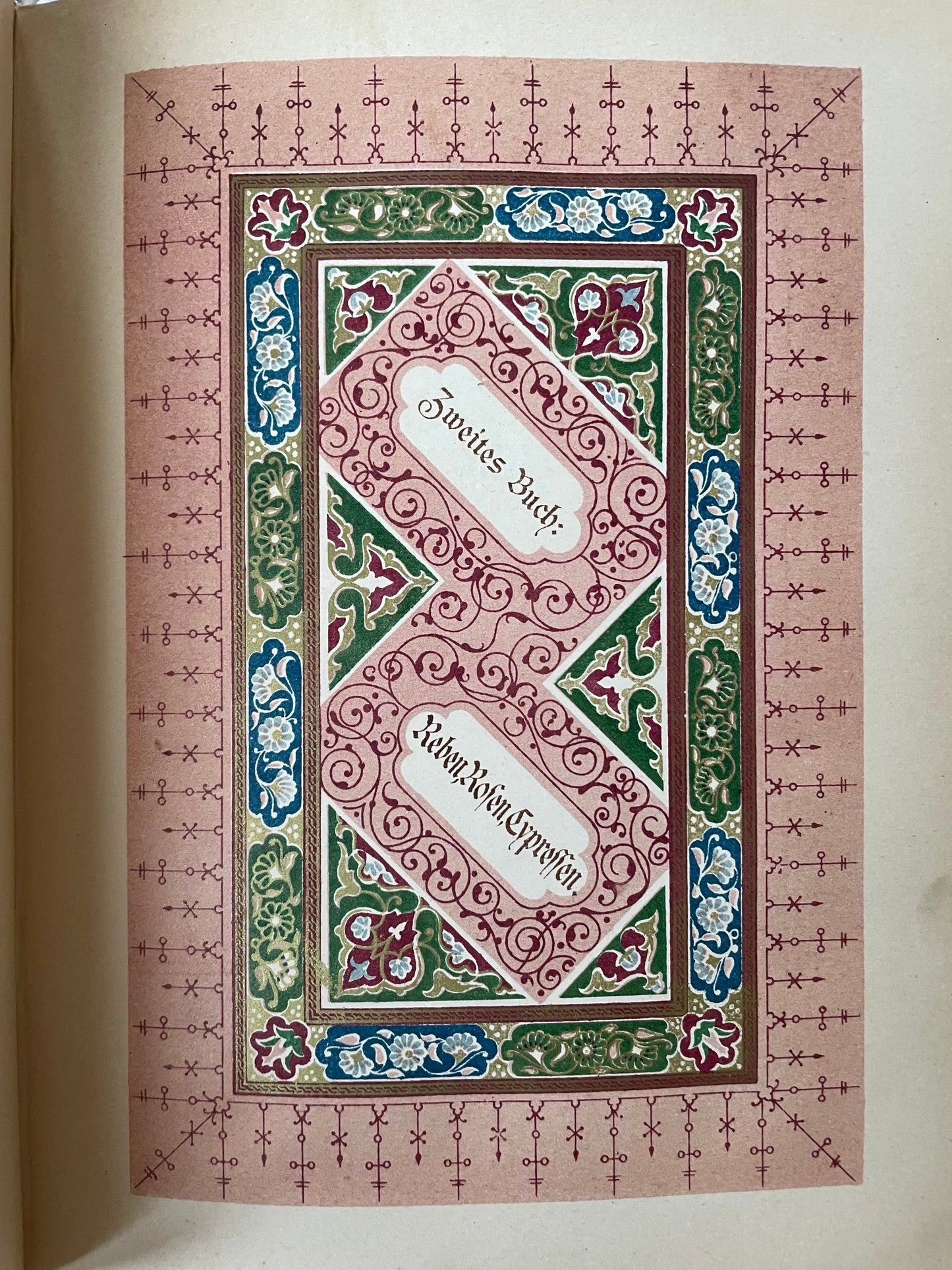 Pregiata edizione 1873 de Aus dem Nachlasse Mirza Schaffy’s – Neues Liederbuch