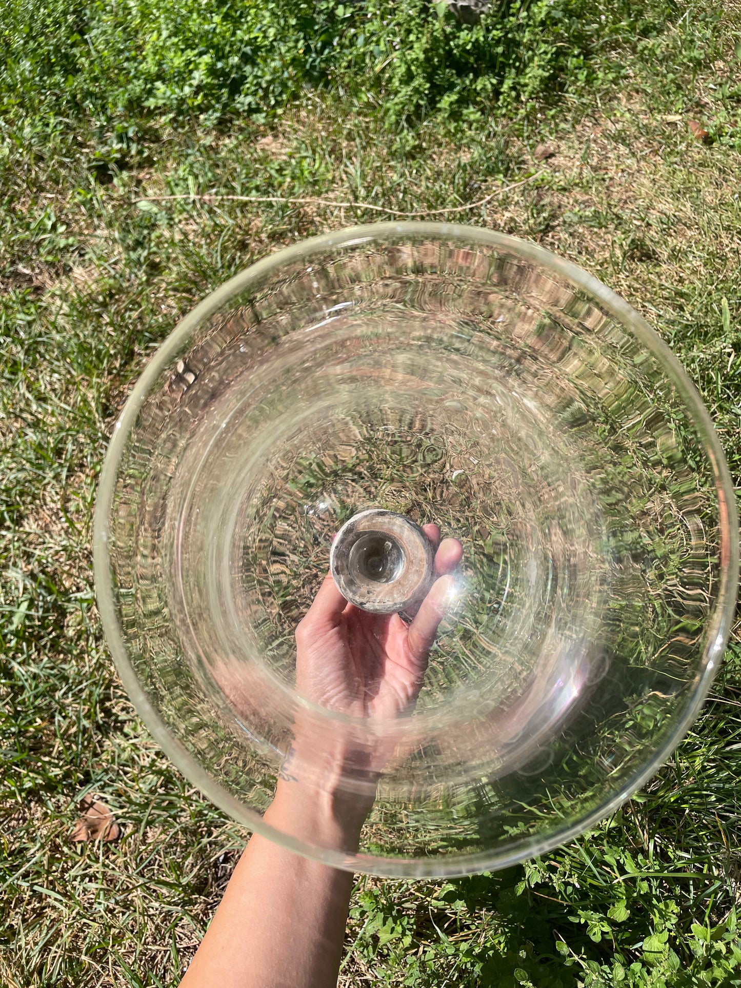 Glass bell