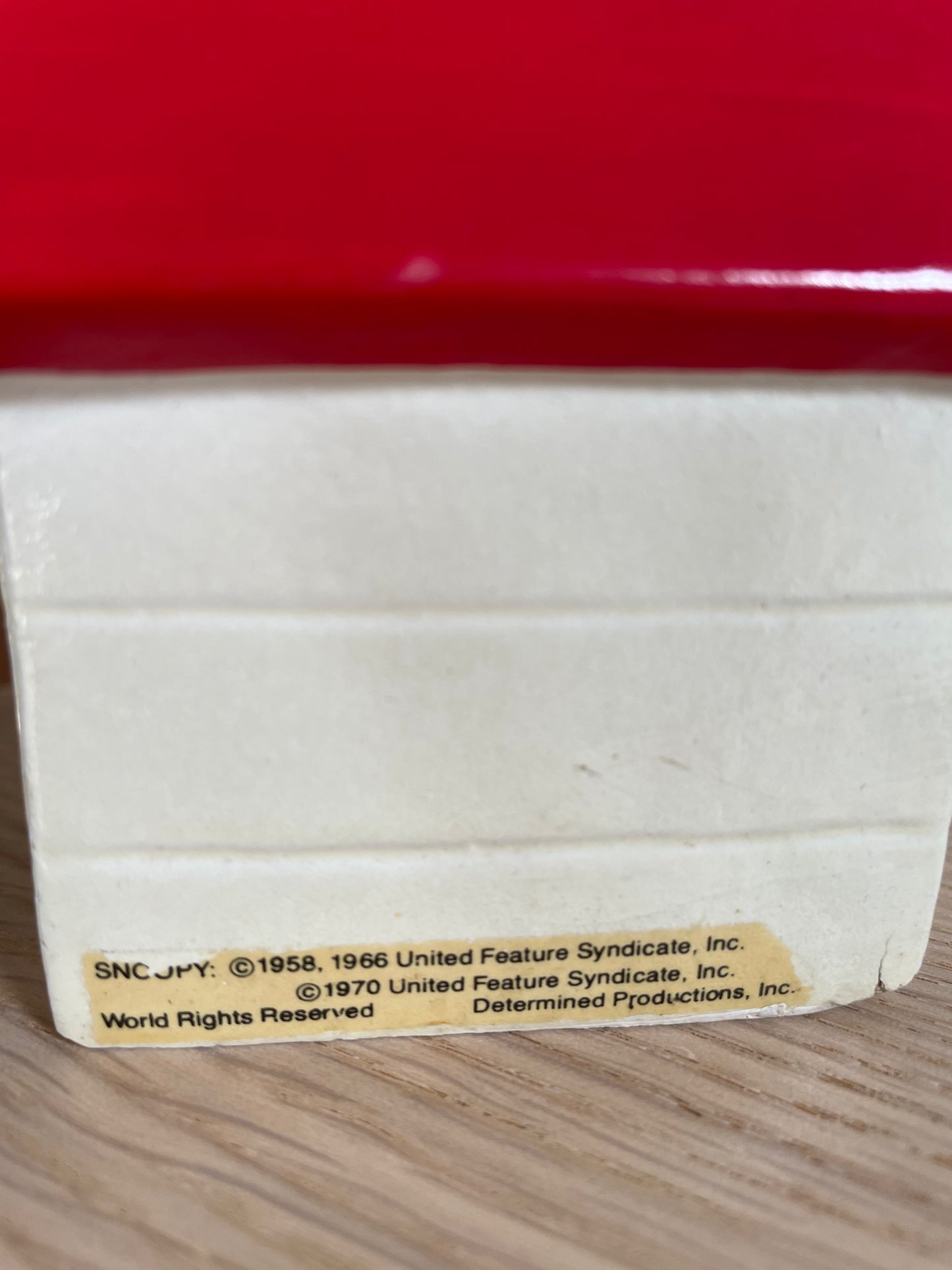 Salvadanaio Snoopy 1970