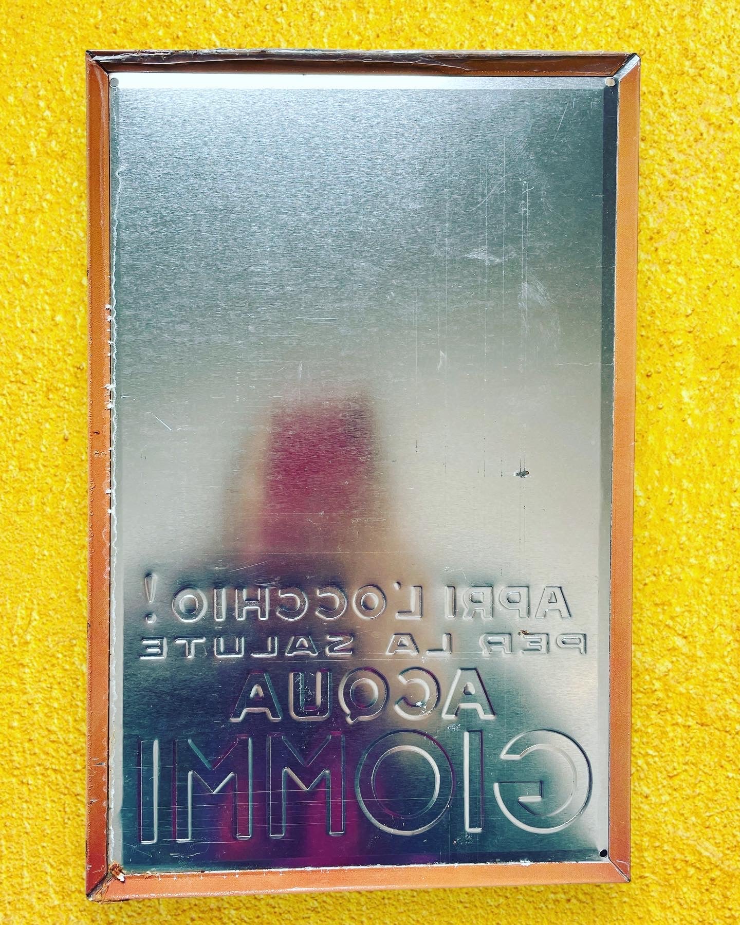 Acqua Giommi targa