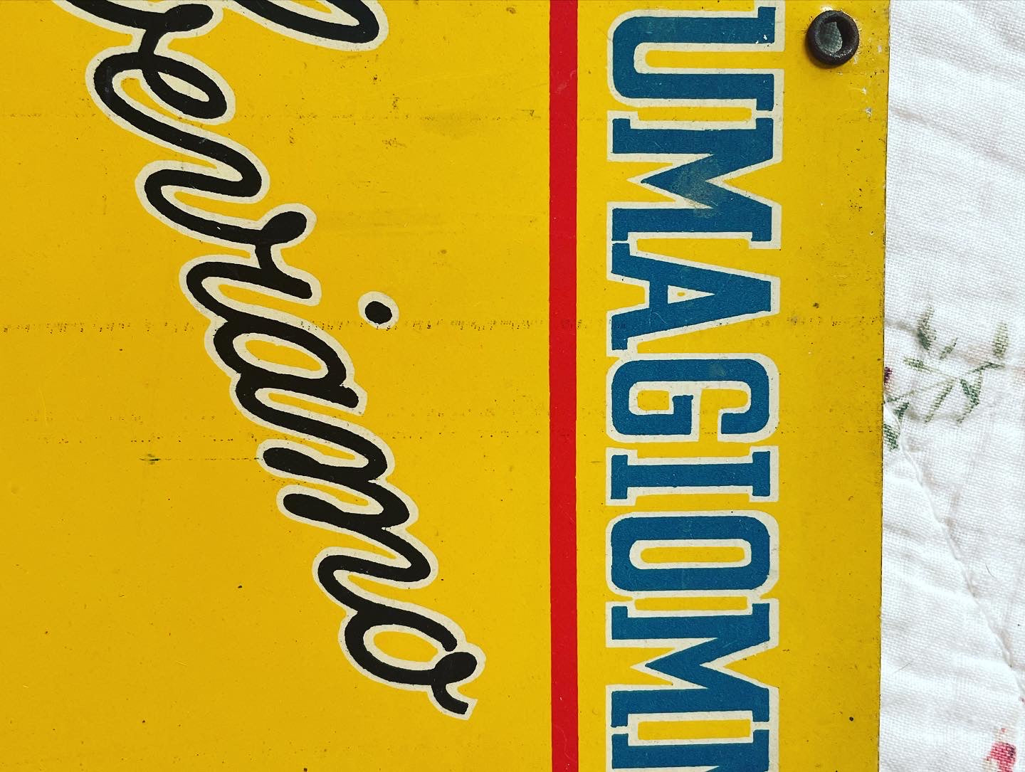 Insegna Spuma Giommi