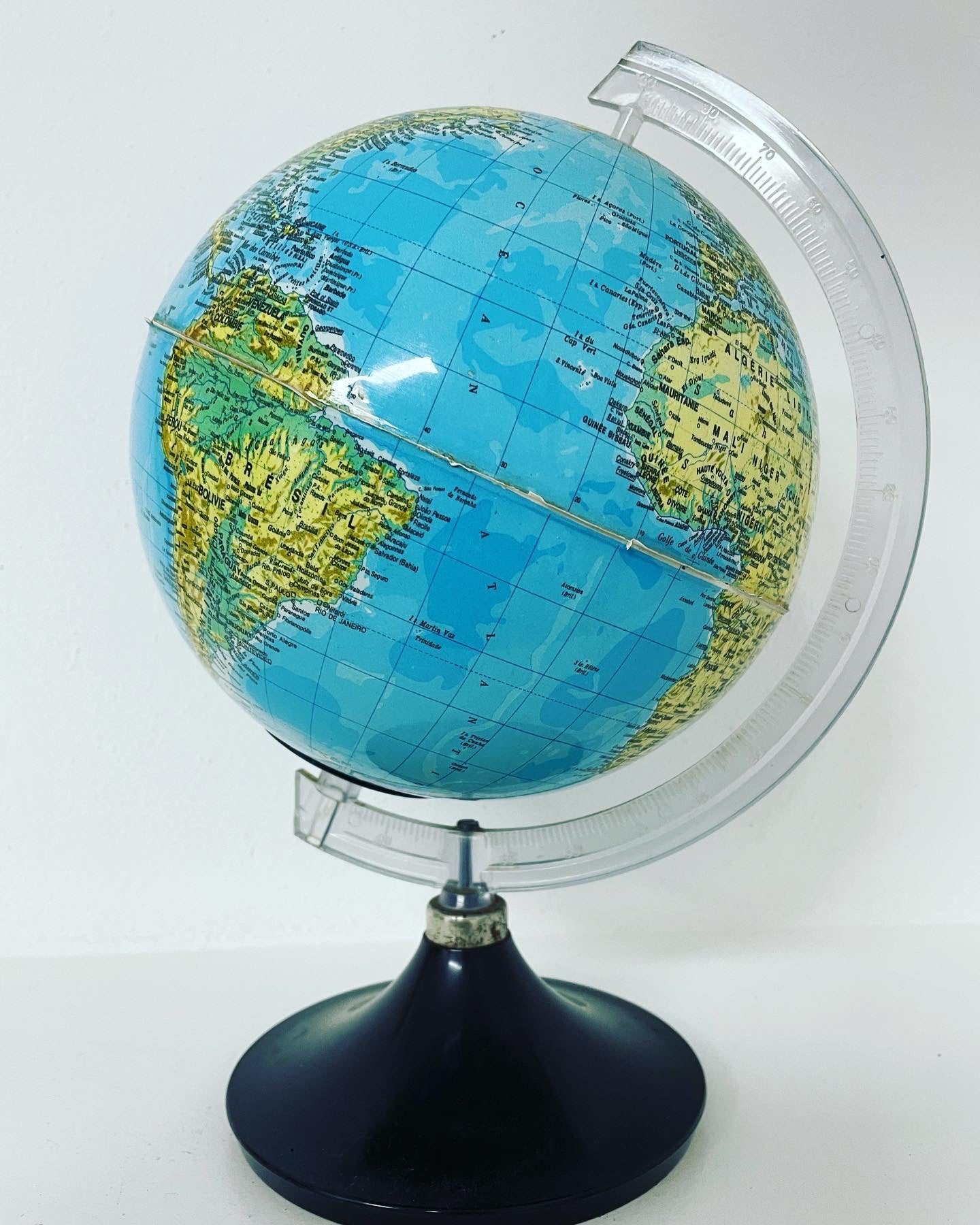 Mappamondo anni 80