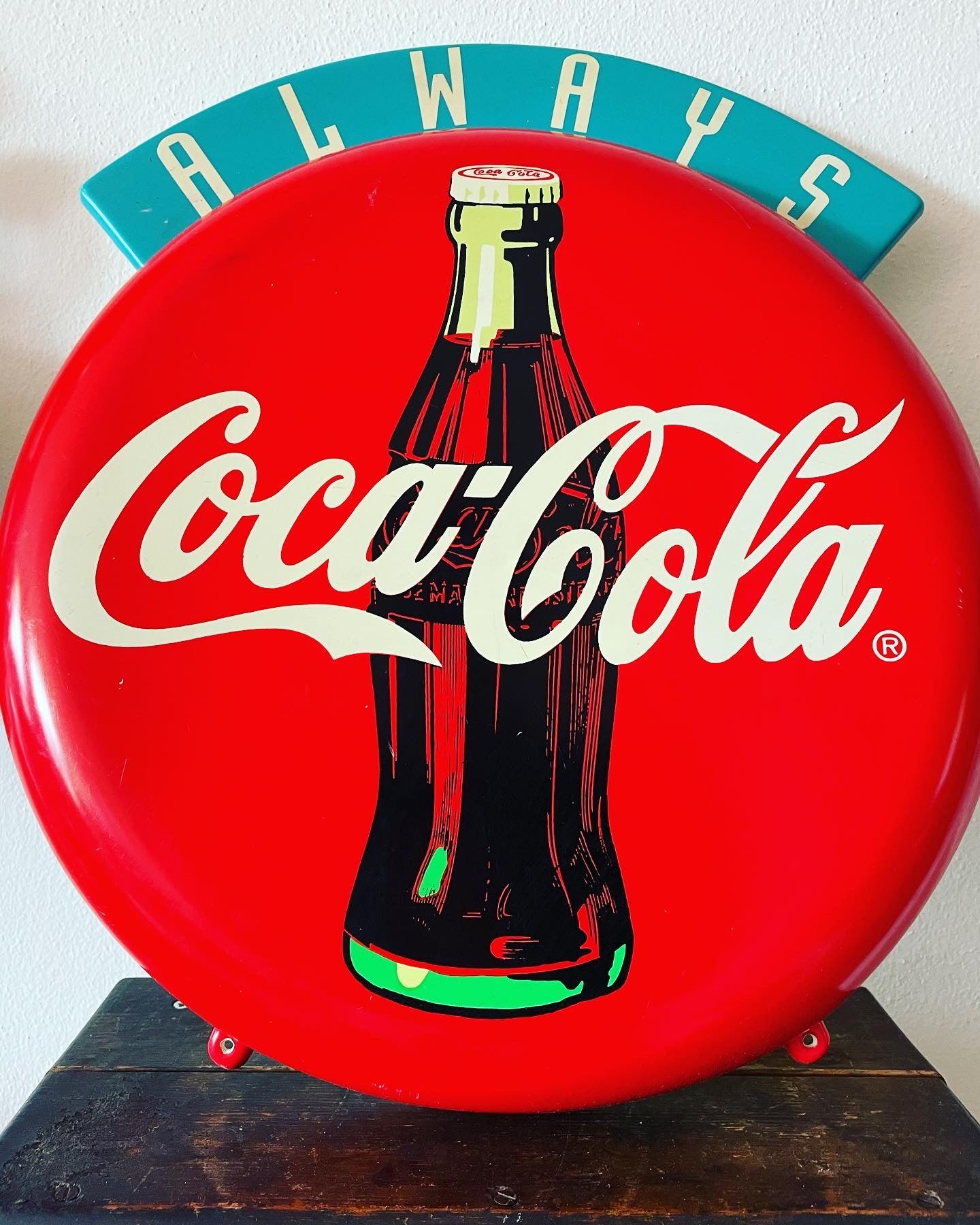 Always Coca Cola Button
