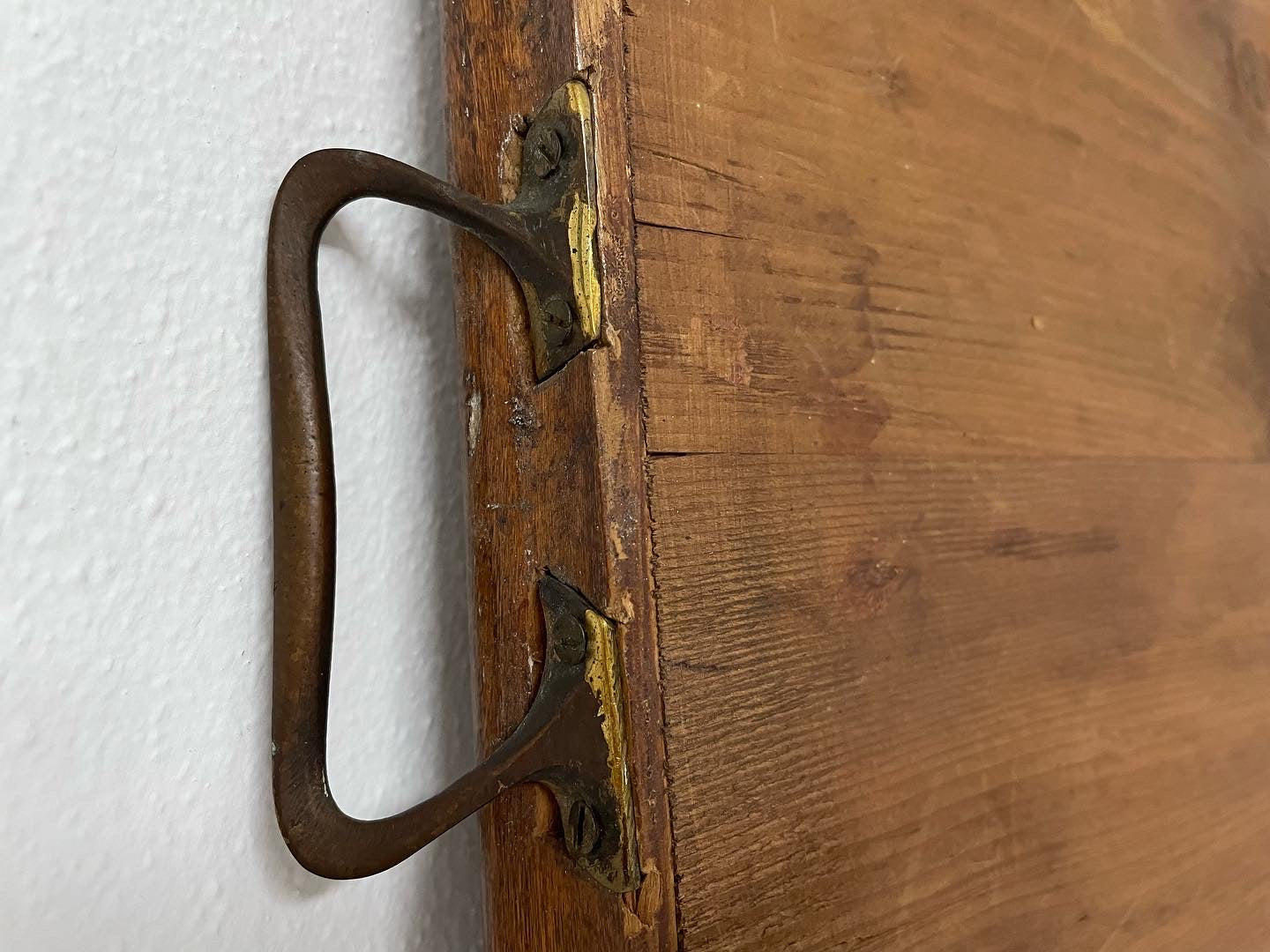 Antique inlaid tray