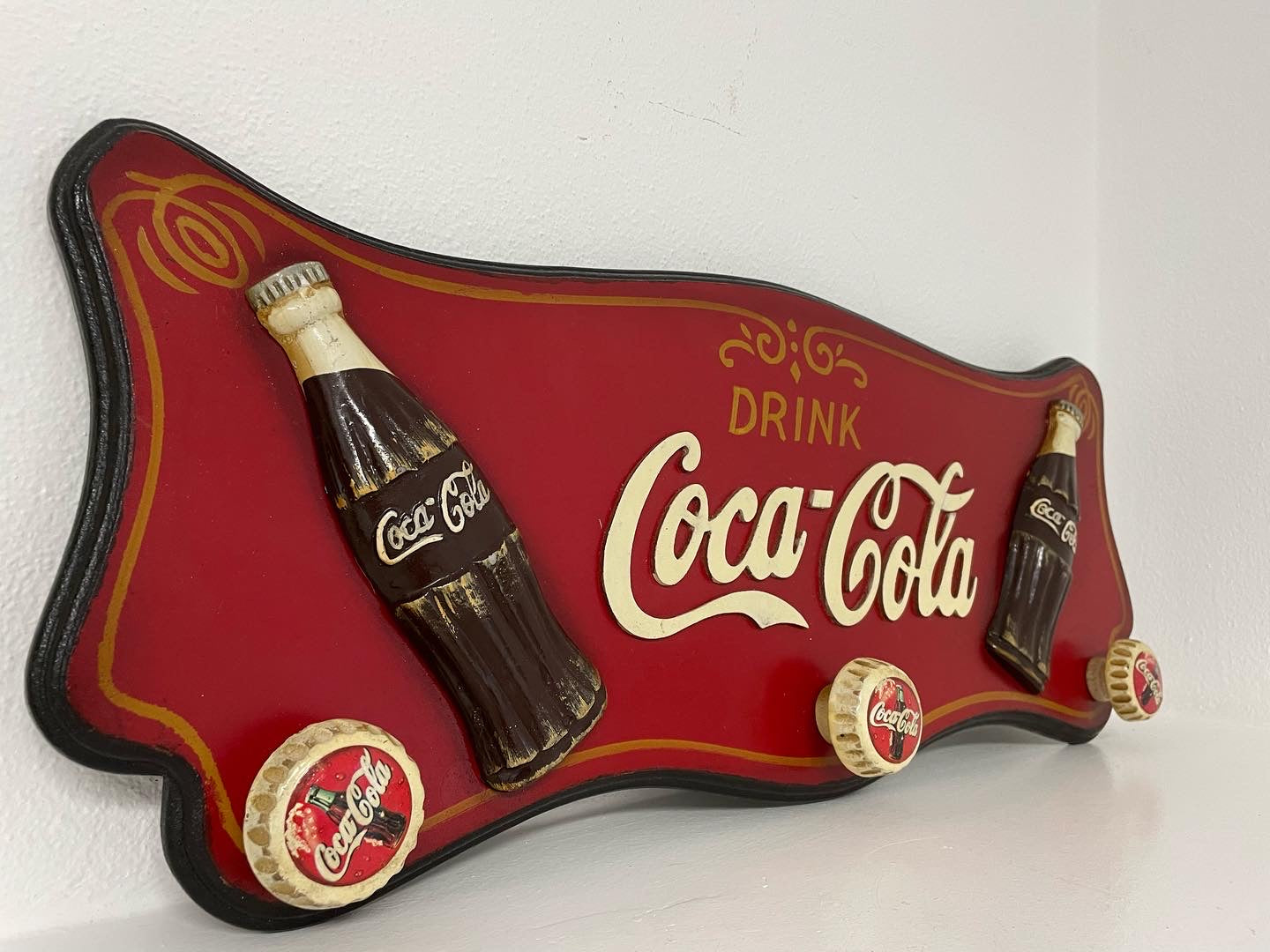 coca cola hängematte Coca Cola Coat Hanger – ModernariaMente
