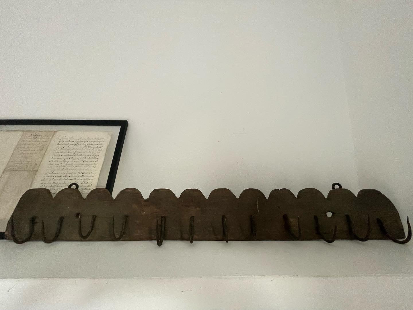 Butcher's meat hangers