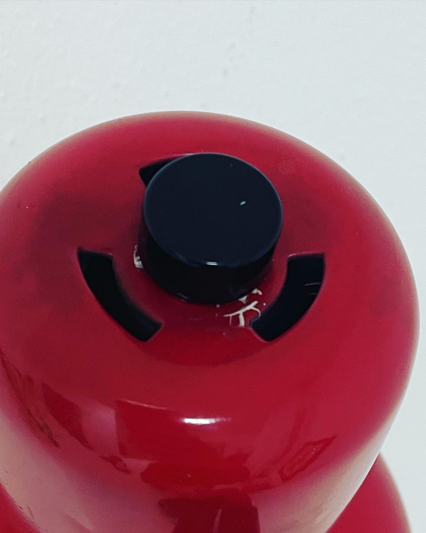 Lampada space age rossa