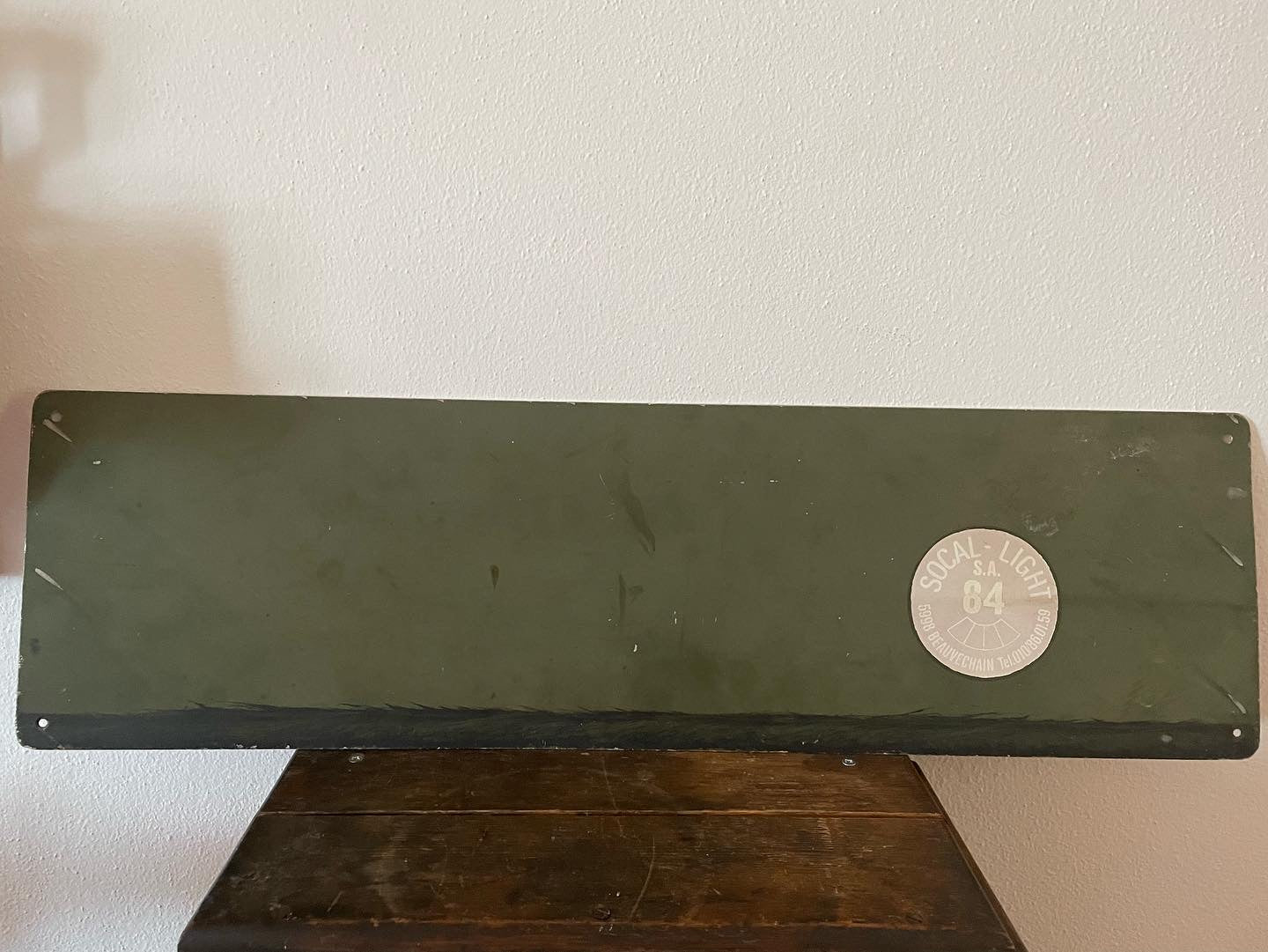 Insegna Restricted Area