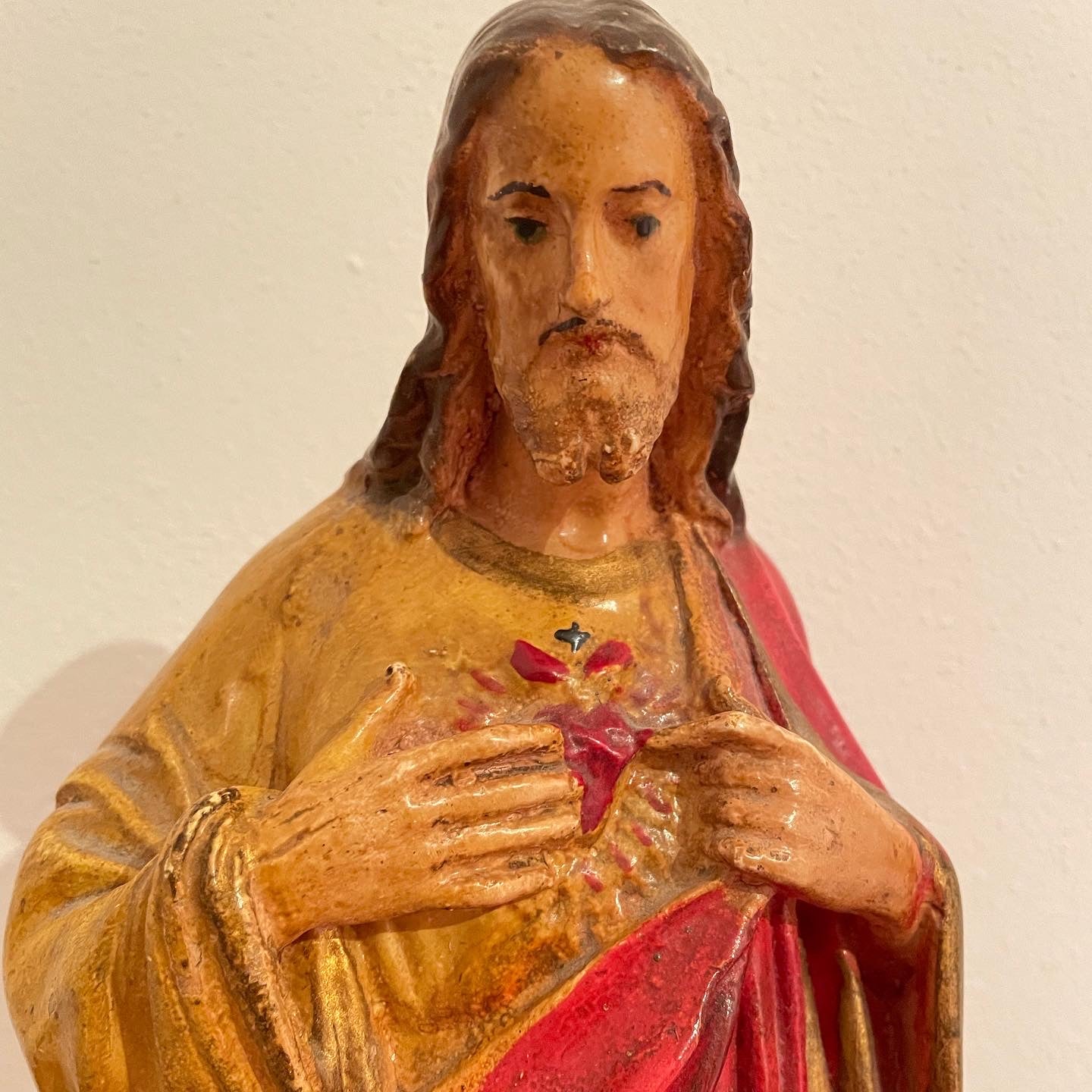 Christ in plaster