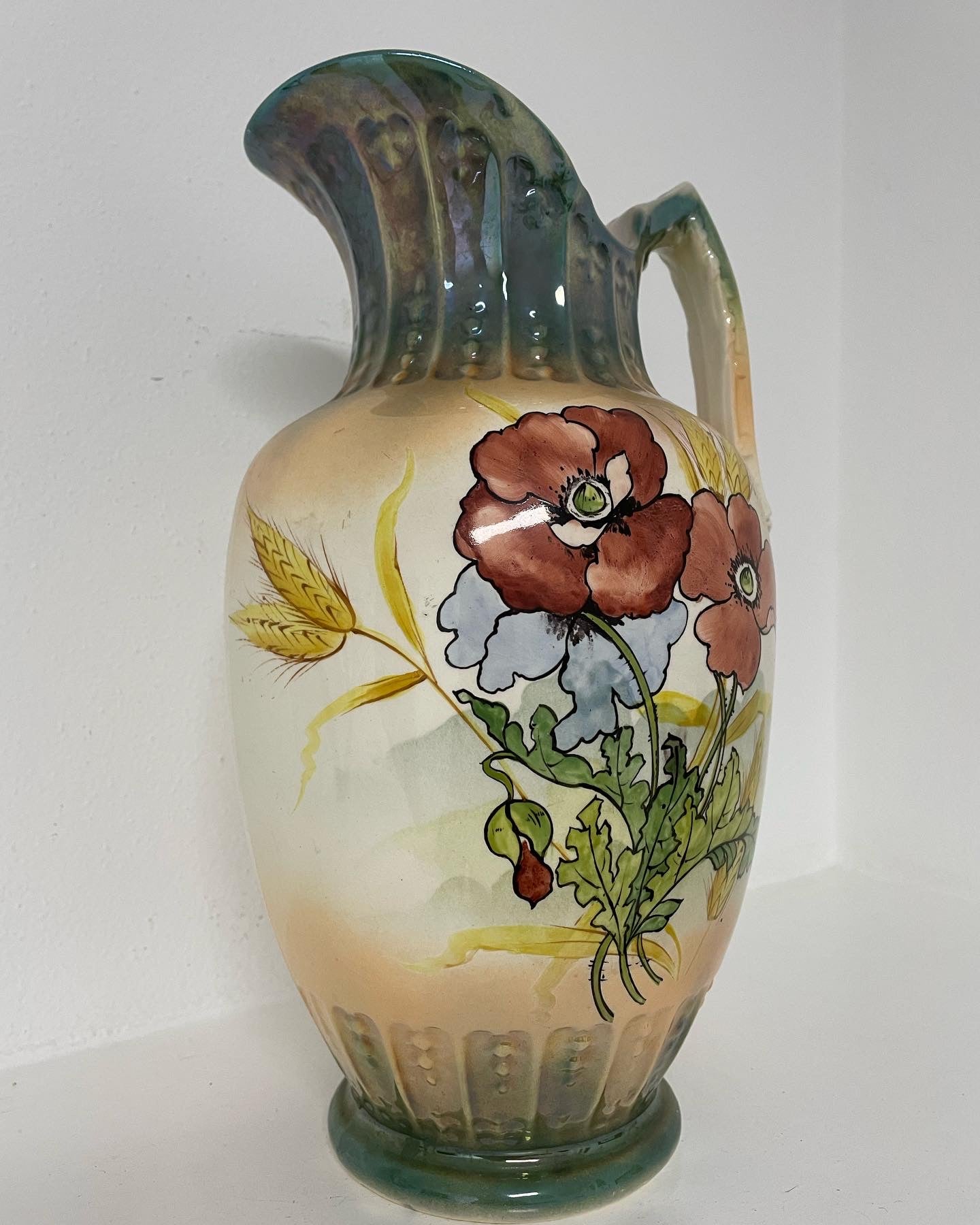 Antique Royal Bonn Art Nouveau jug