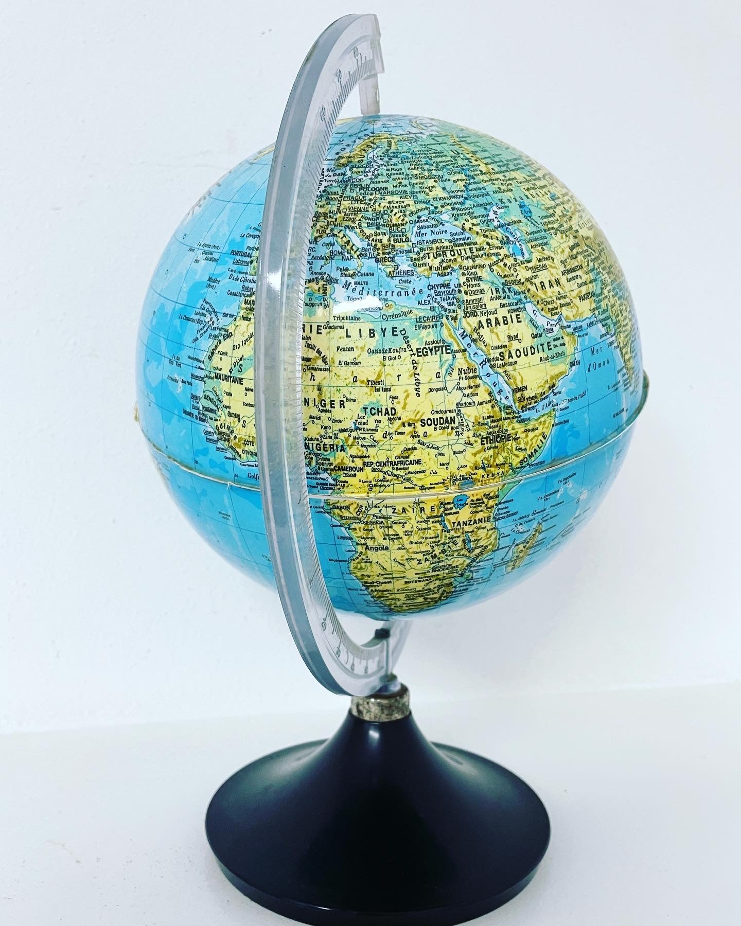 Mappamondo anni 80