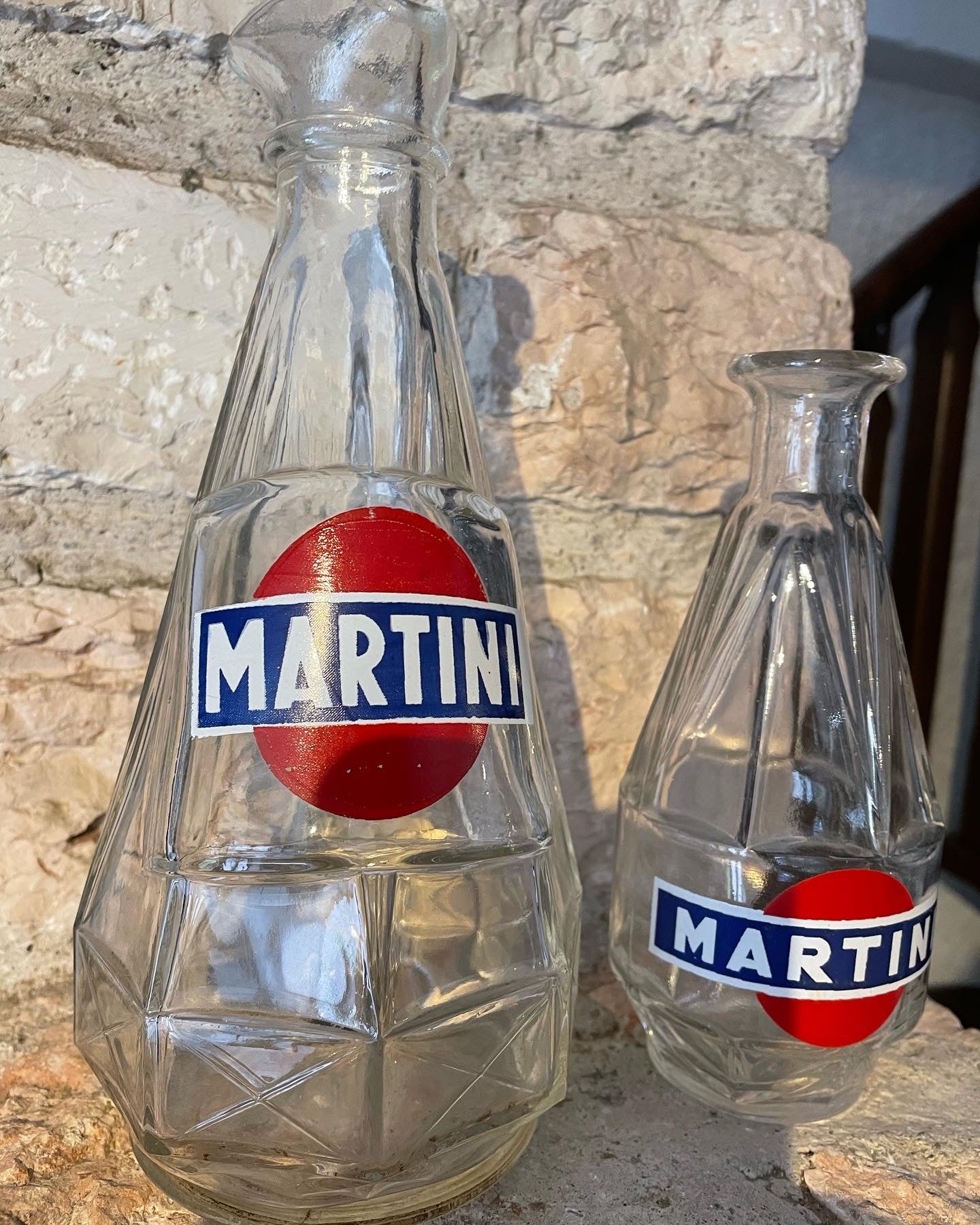 Martini Carafe Pair