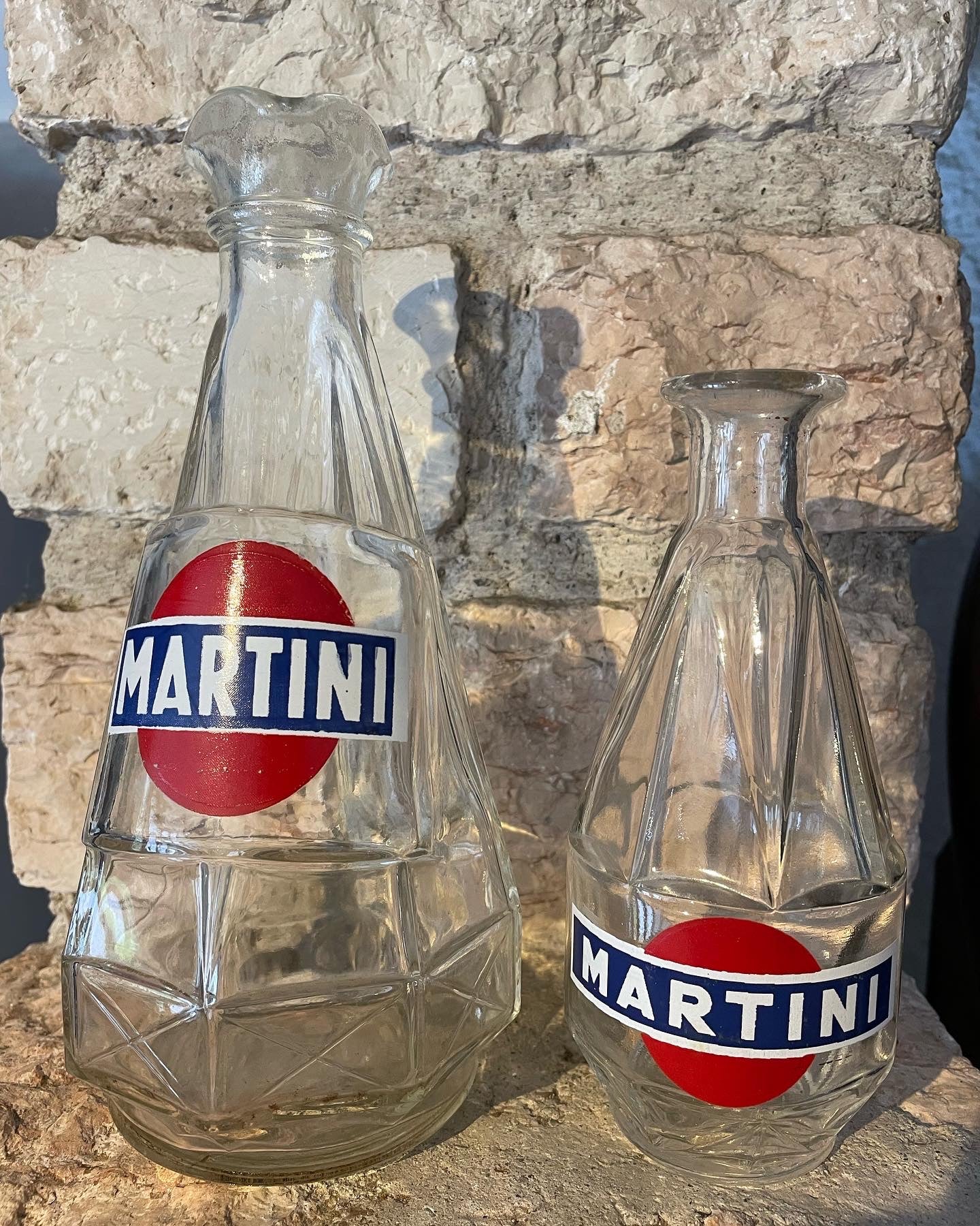 Martini Carafe Pair