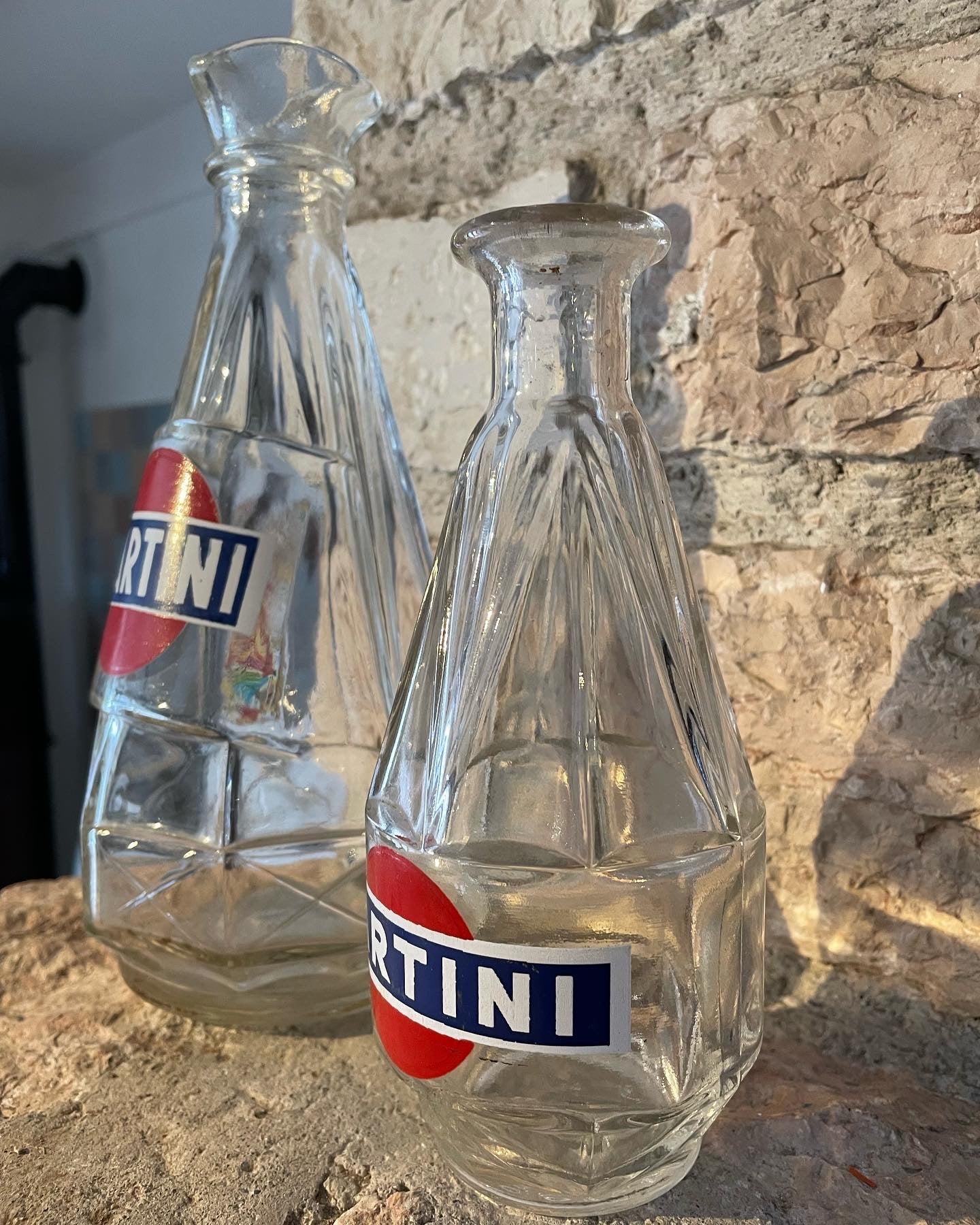 Martini Carafe Pair