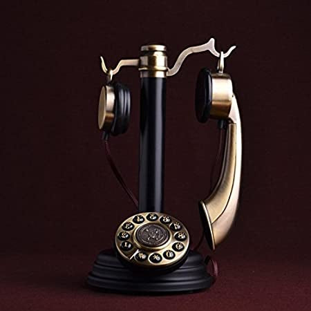 Antique and modern telephones