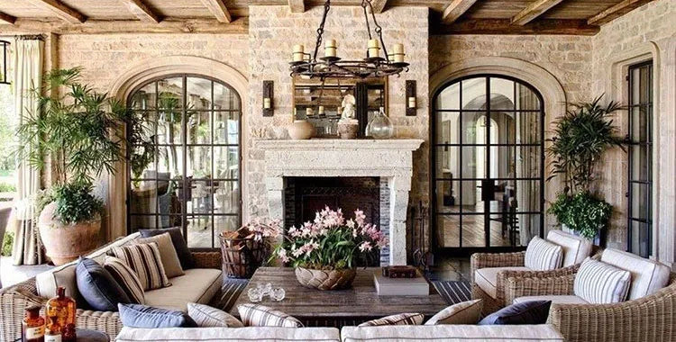 Atmosfere country chic, boho, shabby