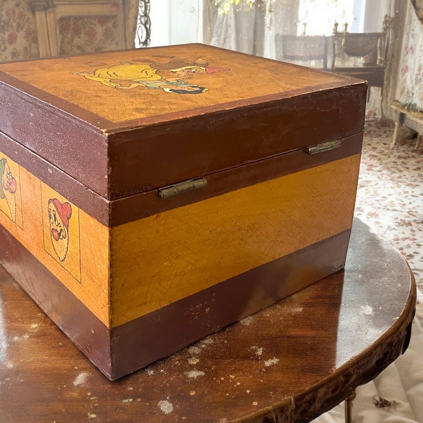 Scatola Biancaneve e i Sette Nani del 1948