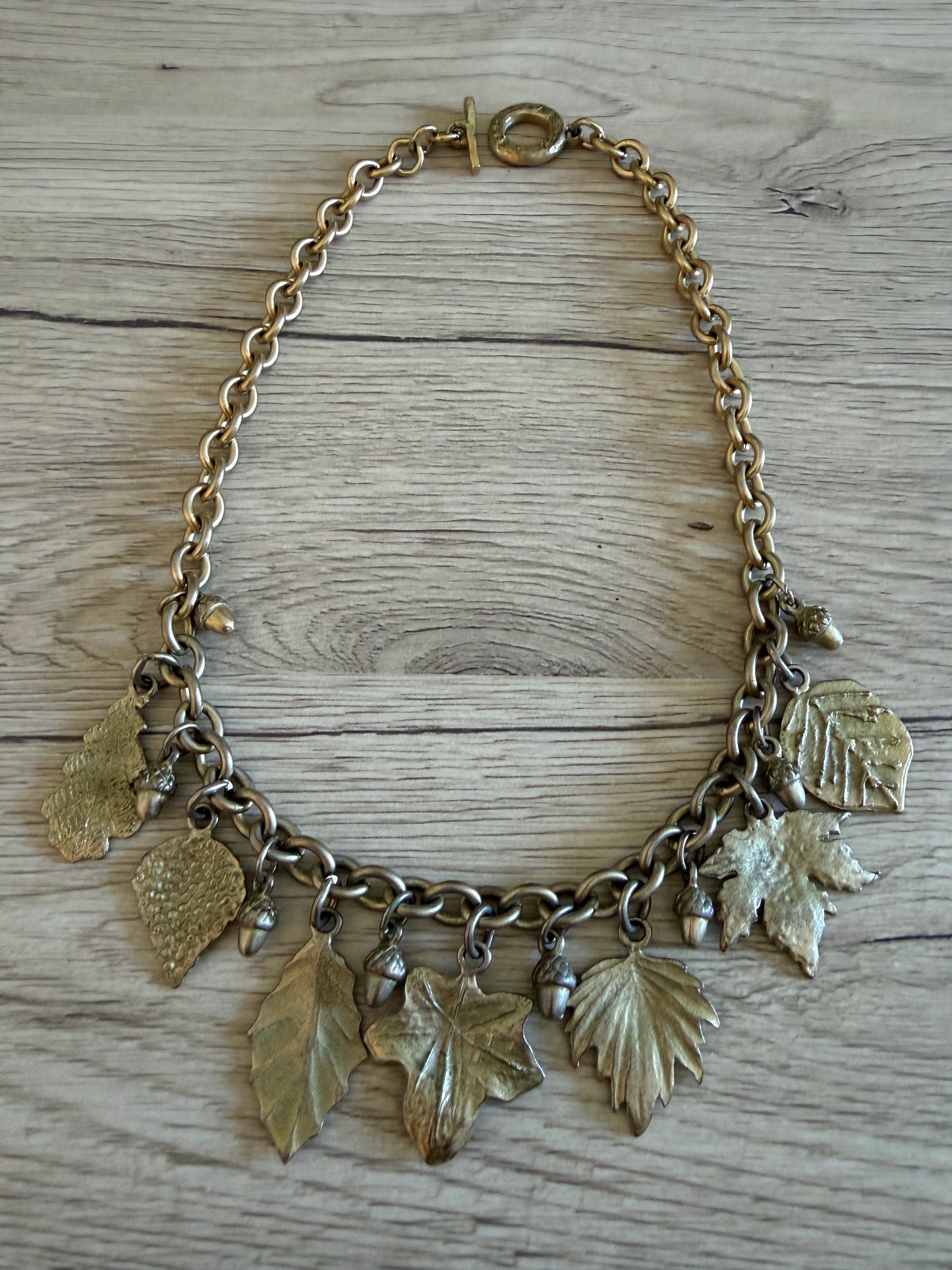 Collana foglie del bosco Agatha Paris