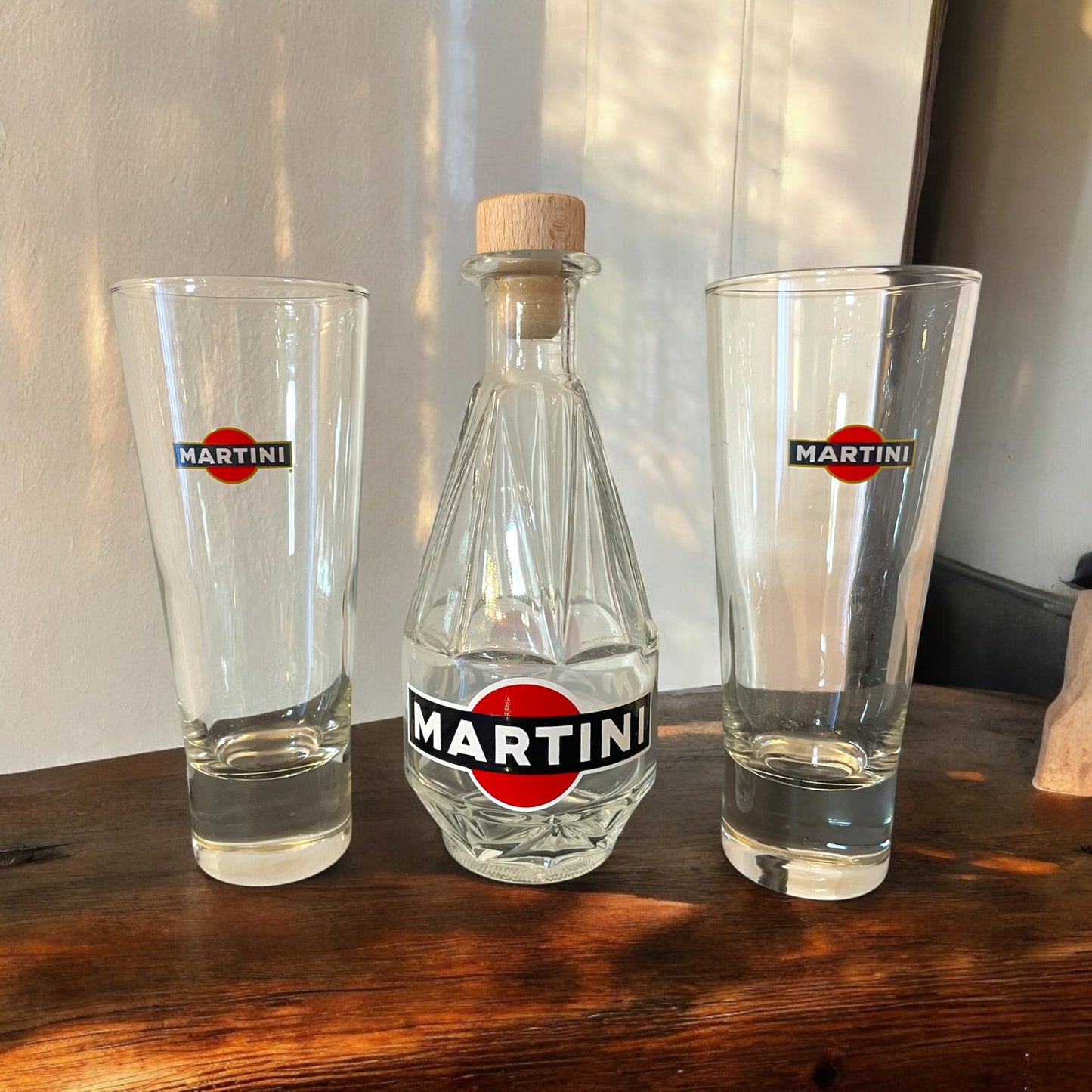 Set Martini anni 70 caraffa e bicchieri