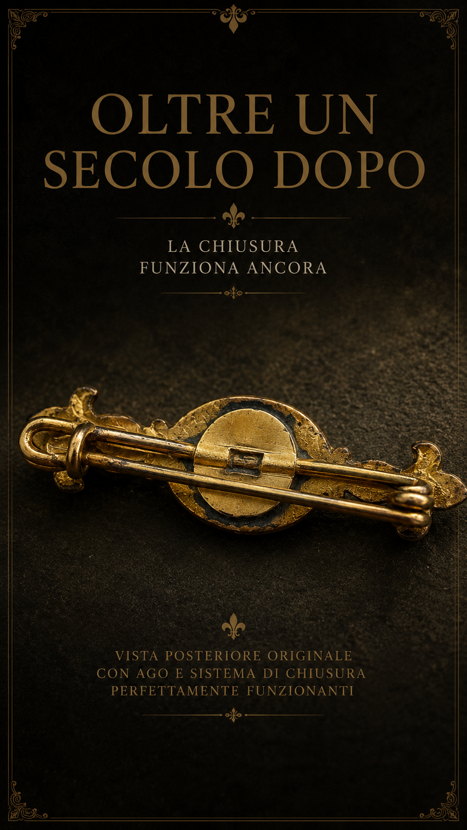 Spilla antica “Bebé” autentico gioiello da nourrice della Belle Époque