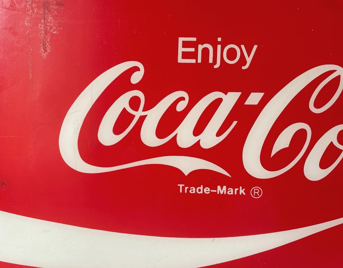 Grande Insegna Coca Cola plexi