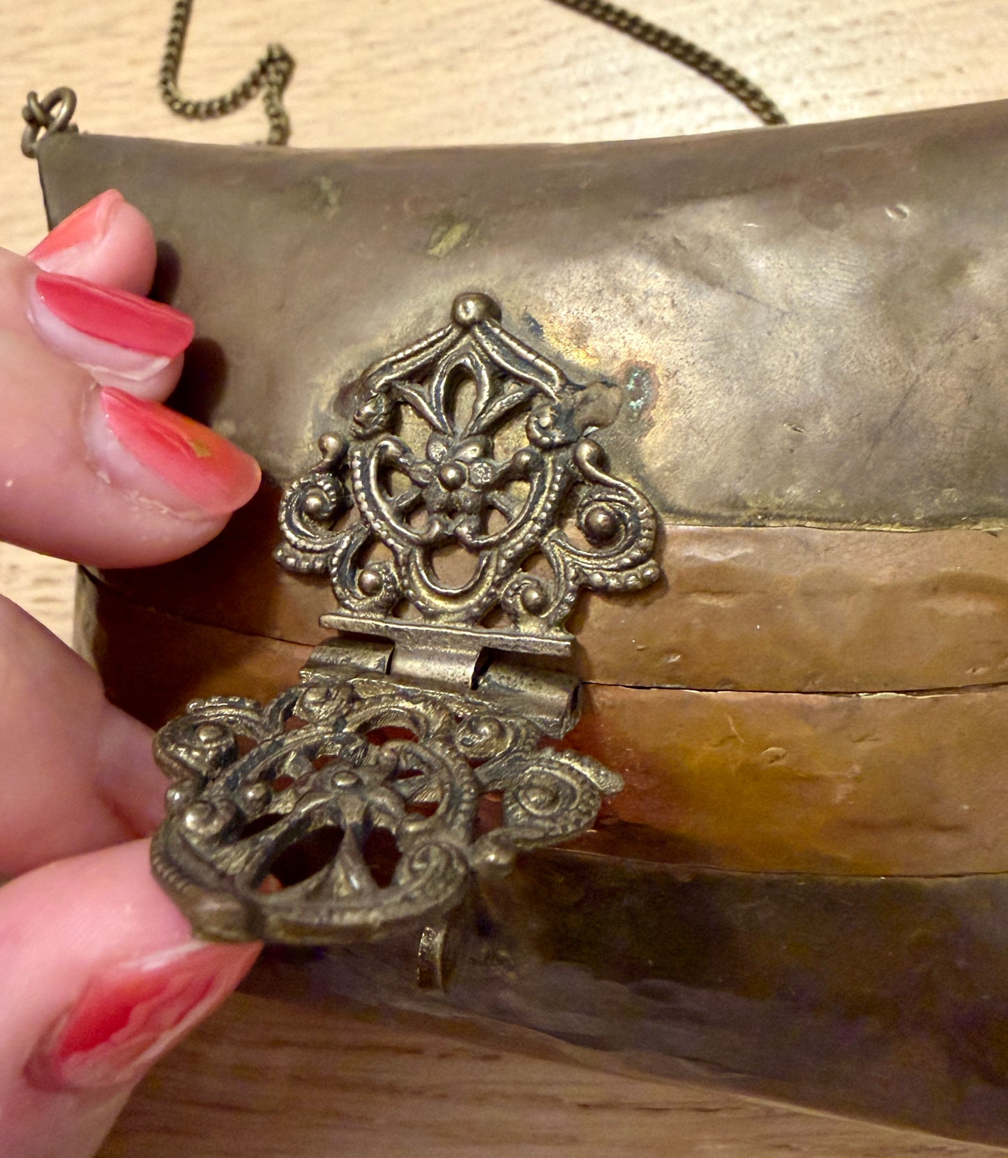 Borsetta antica minaudière da sera Liberty, anni ‘20-‘30