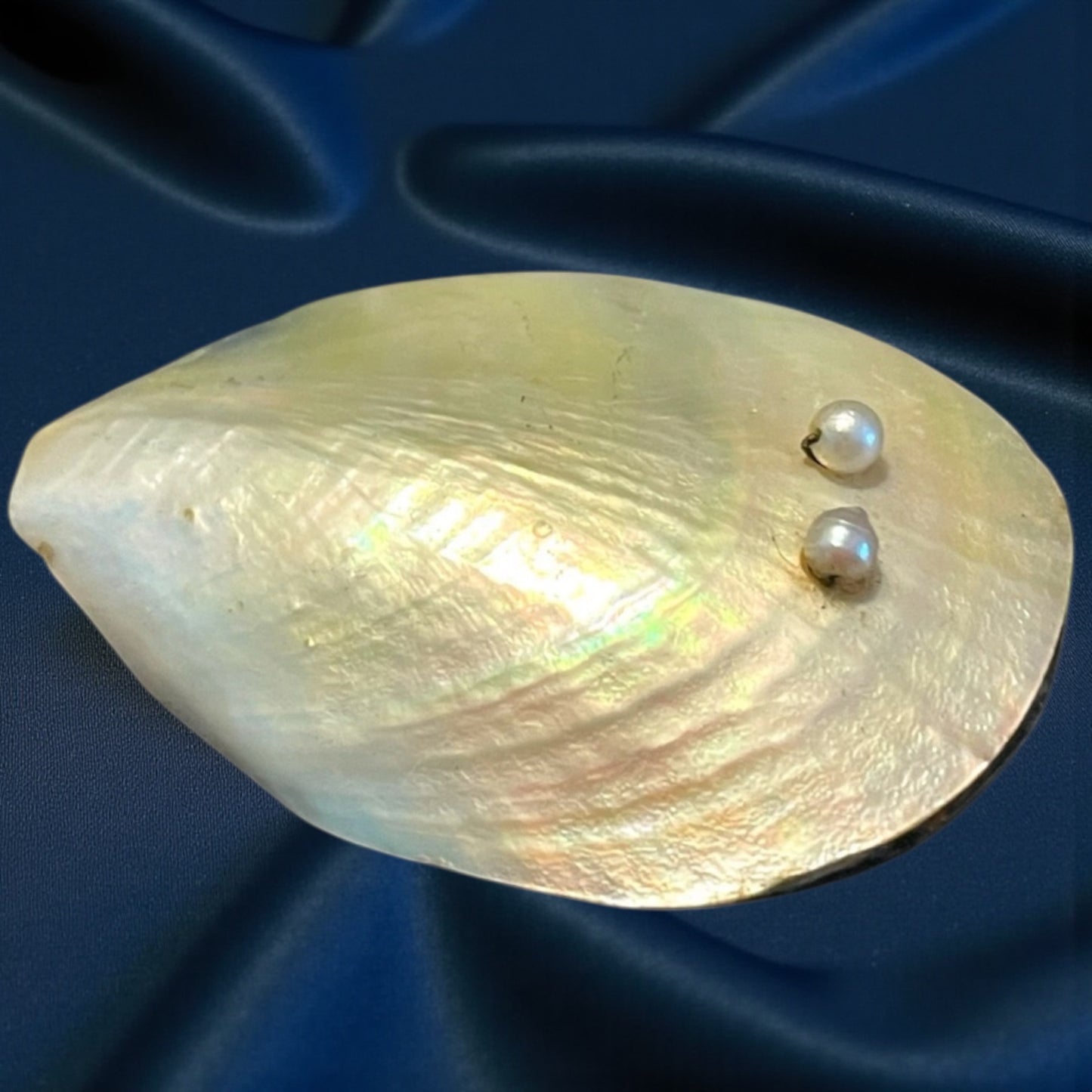 Fibbie antiche gioiello per scarpe, fine ‘800, madreperla ed argento