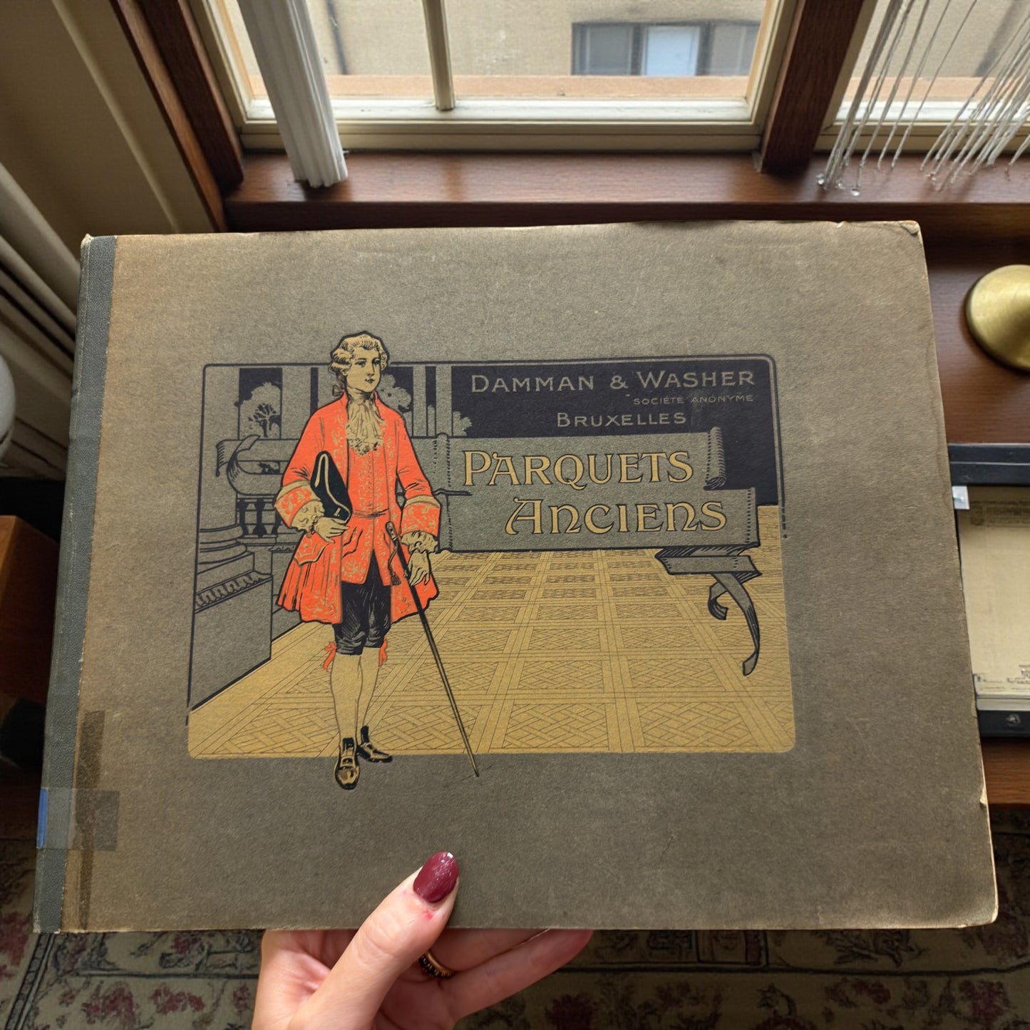 Catalogo Parquets Anciens della Damman & Washer, fine ‘800 agg. prima metà ‘900, 12 tavole