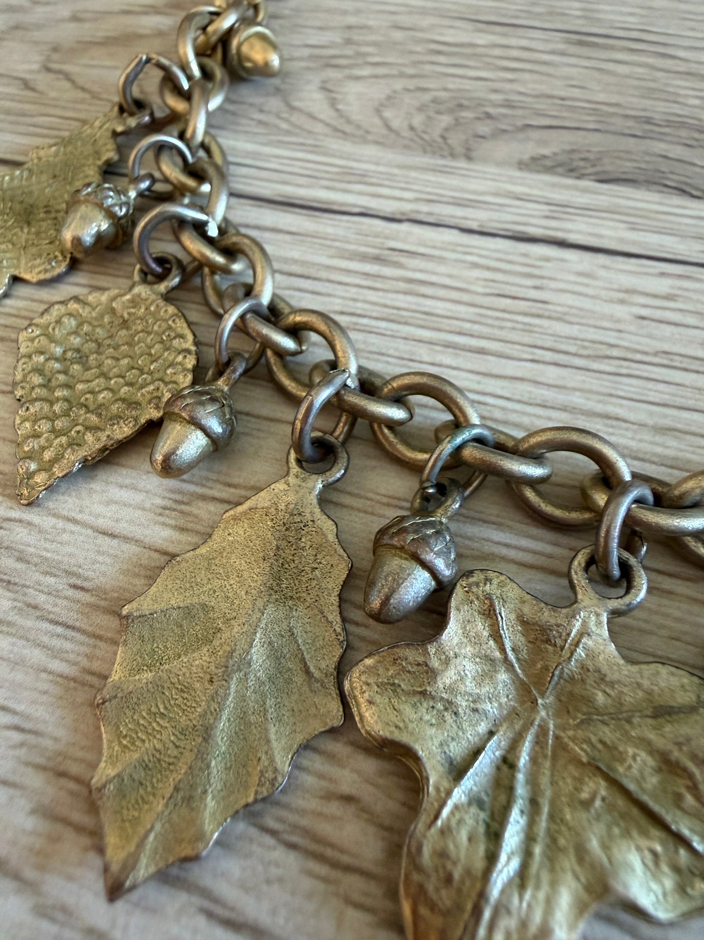 Collana foglie del bosco Agatha Paris
